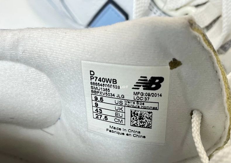 New Balance New Balance P740 James Worthy Size US 10 / EU 43 - 5 Thumbnail