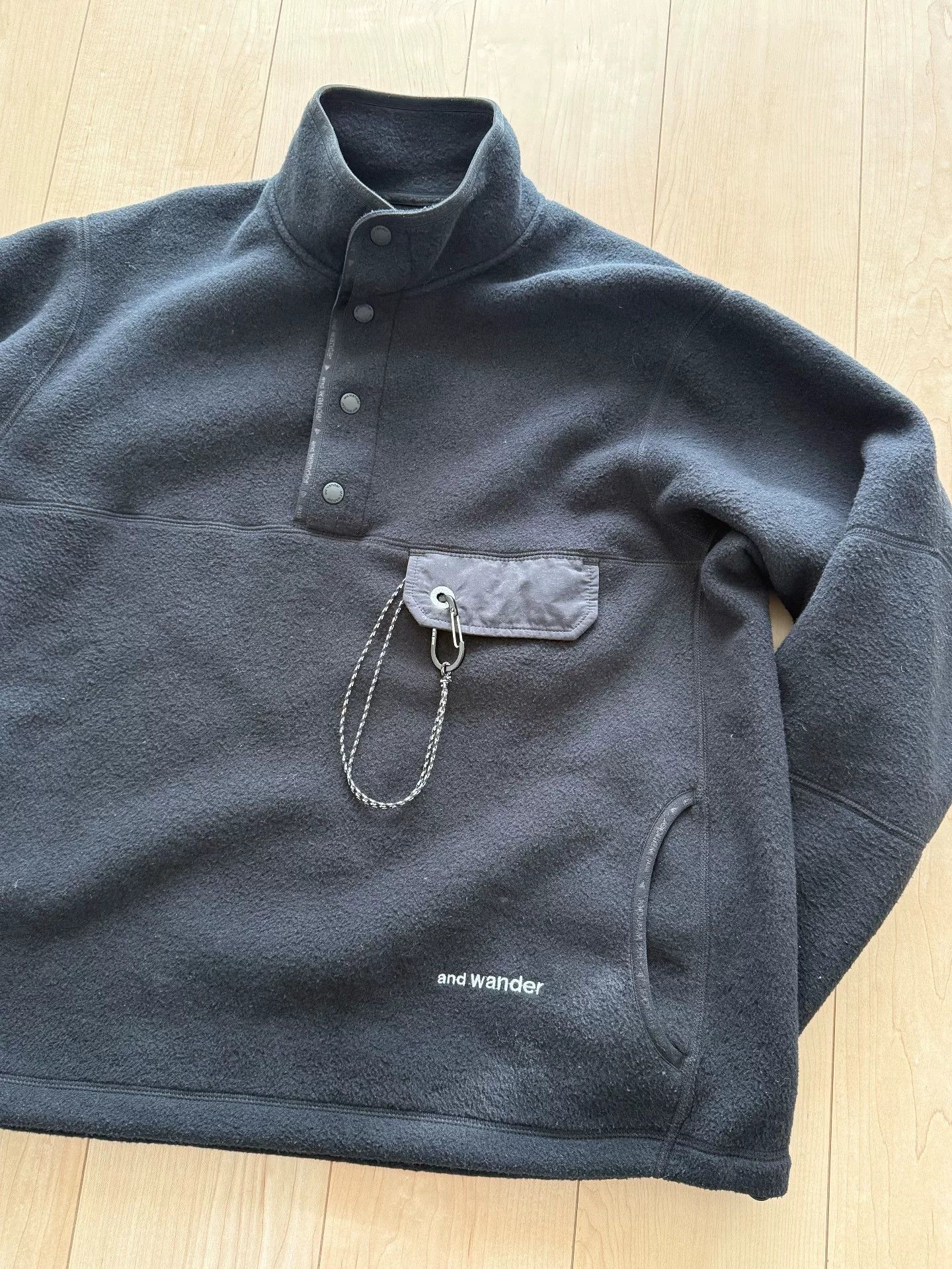 And Wander and wander wool fleece pullover Size US L / EU 52-54 / 3 - 2 Thumbnail