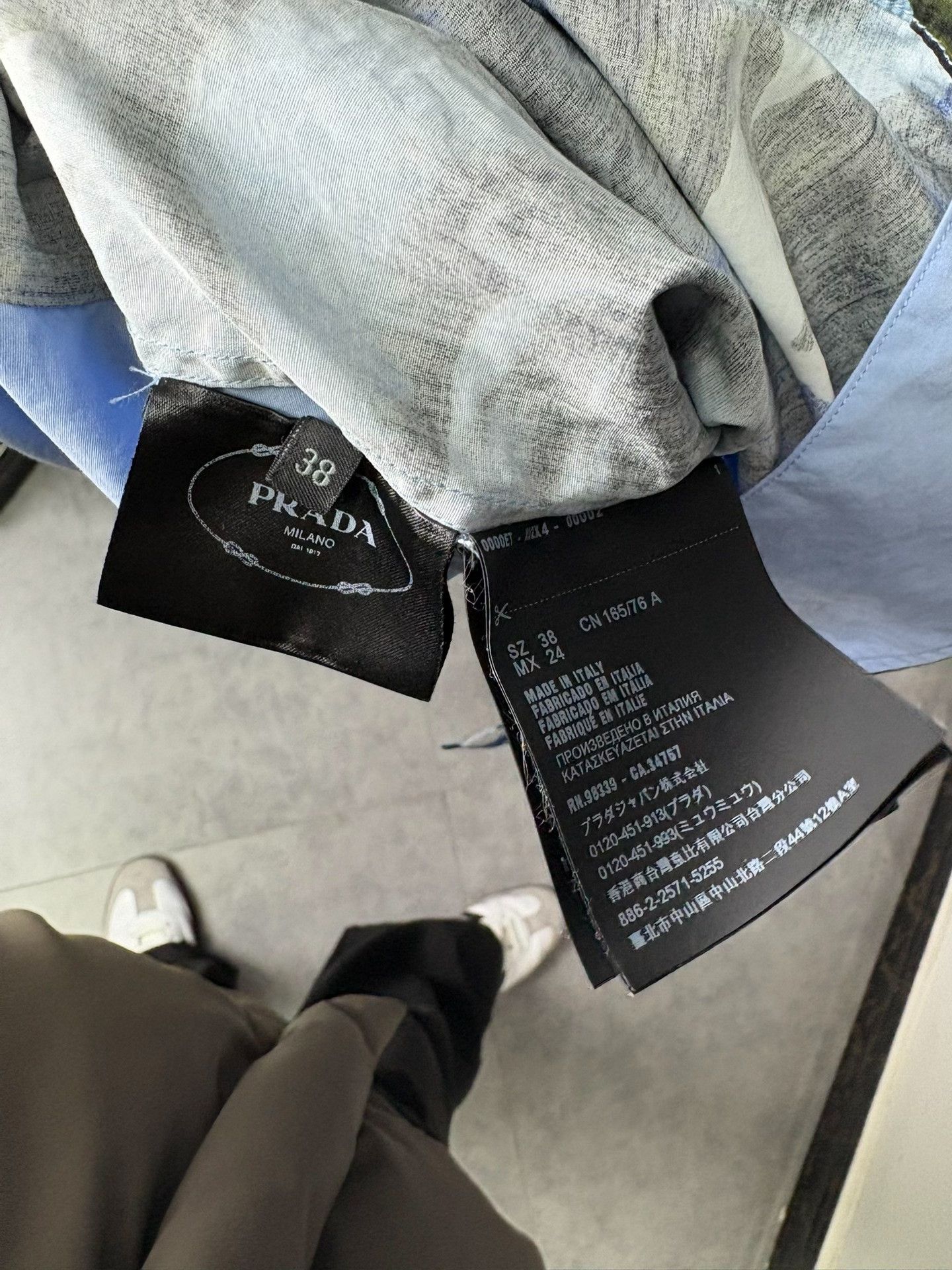 Prada Prada Shirt 38 Men Size US S / EU 44-46 / 1 - 4 Thumbnail