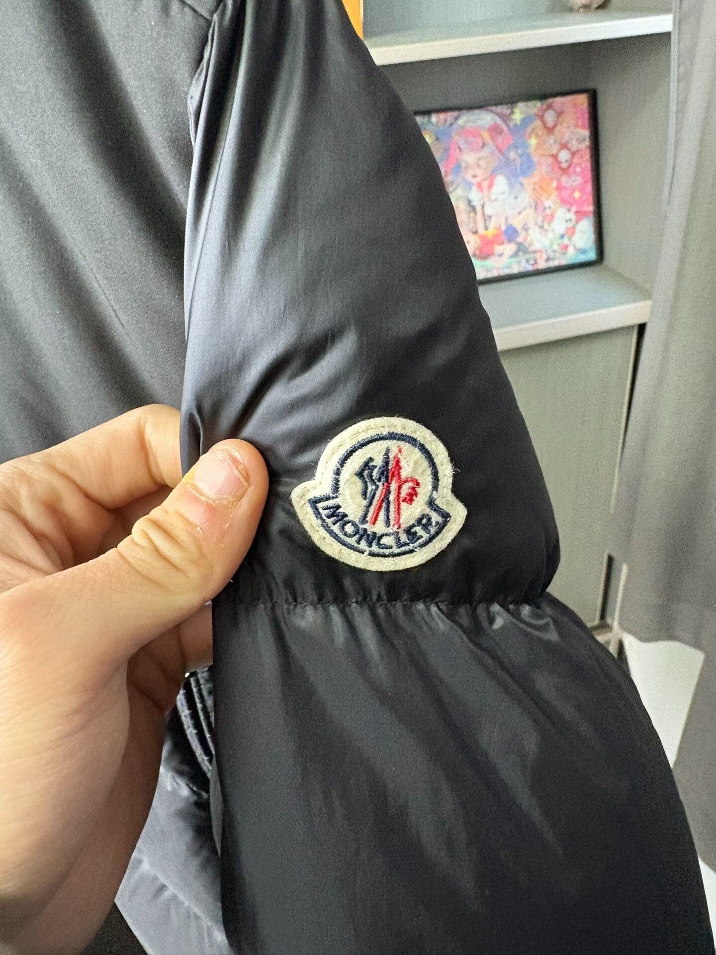 Moncler Moncler Down Black Heavy Coat M Men Size US M / EU 48-50 / 2 - 2 Thumbnail
