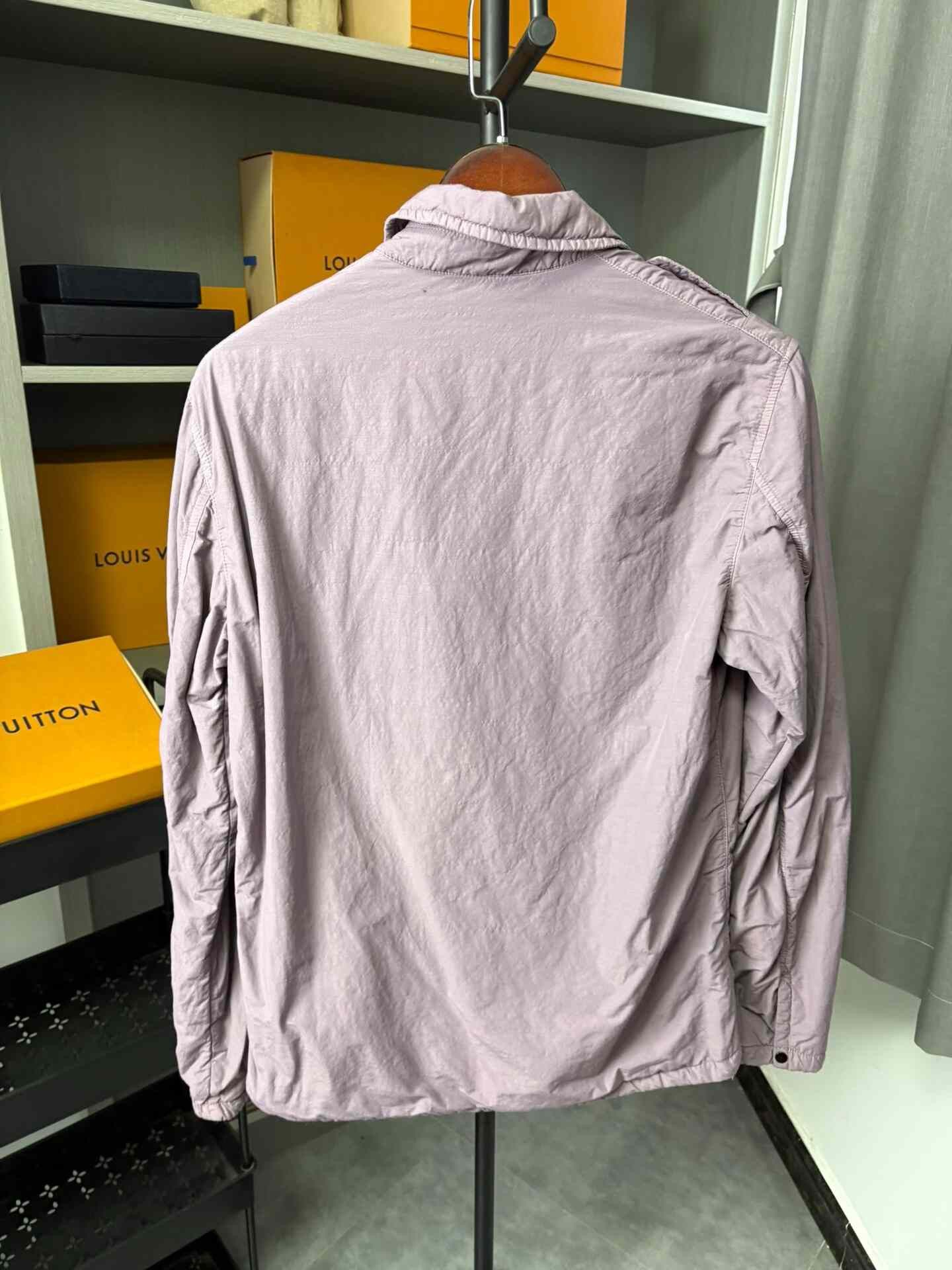 Stone Island Stone Island Nylon Purple Light Jacket S Men Size US S / EU 44-46 / 1 - 4 Thumbnail