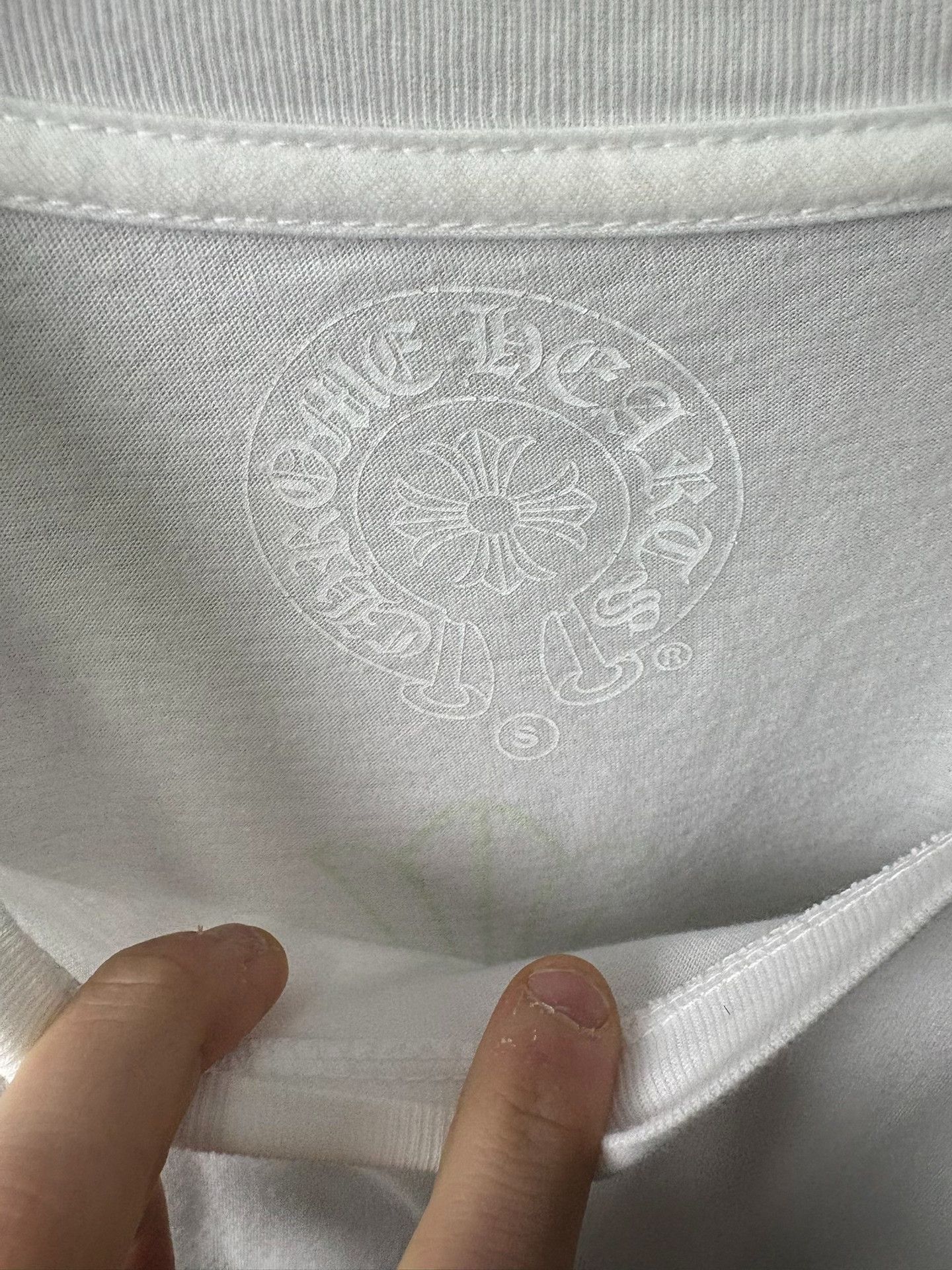 Chrome Hearts Chrome Hearts White T-Shirt S Men Size US S / EU 44-46 / 1 - 2 Thumbnail