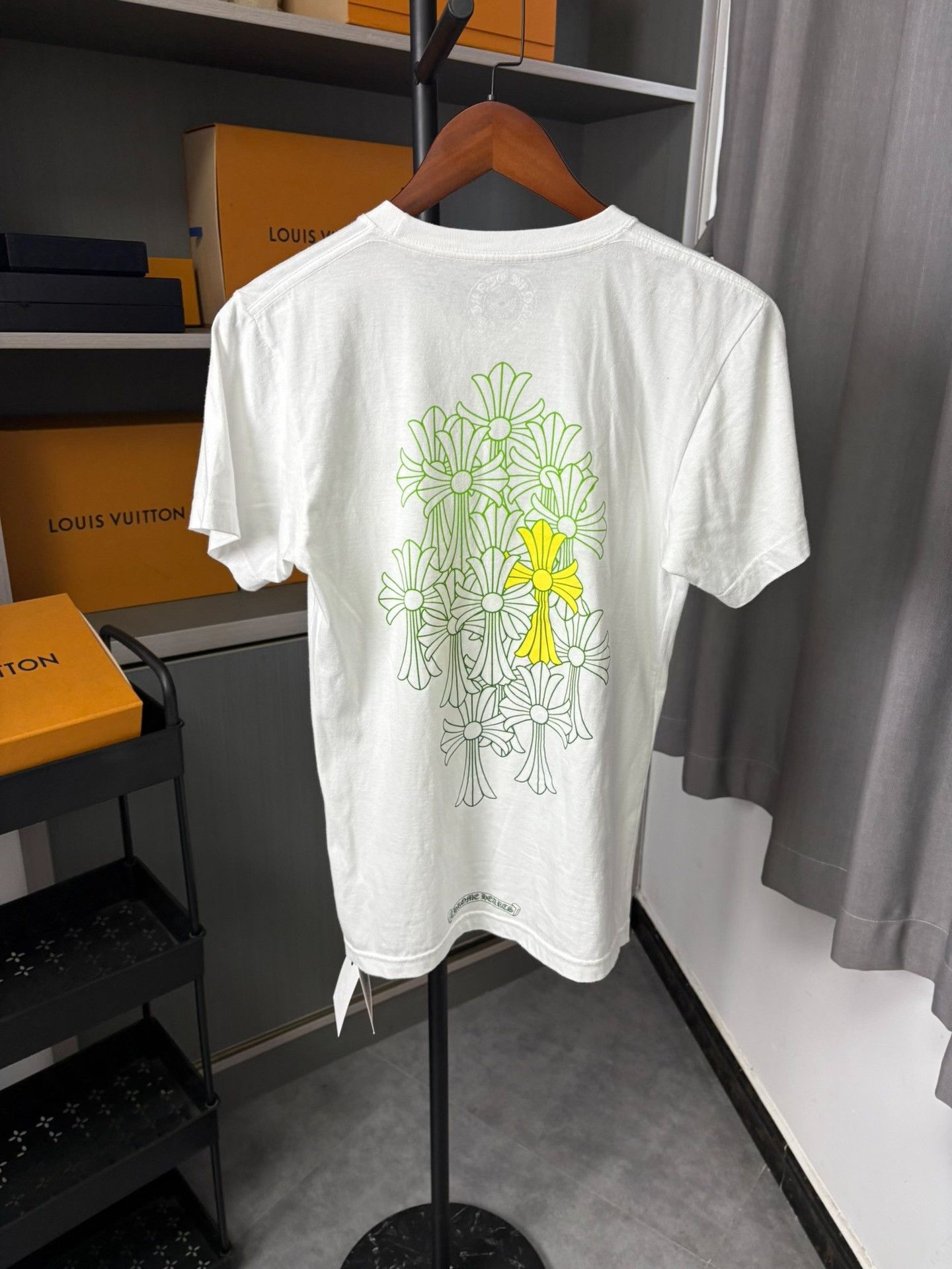 Chrome Hearts Chrome Hearts White T-Shirt S Men Size US S / EU 44-46 / 1 - 4 Thumbnail