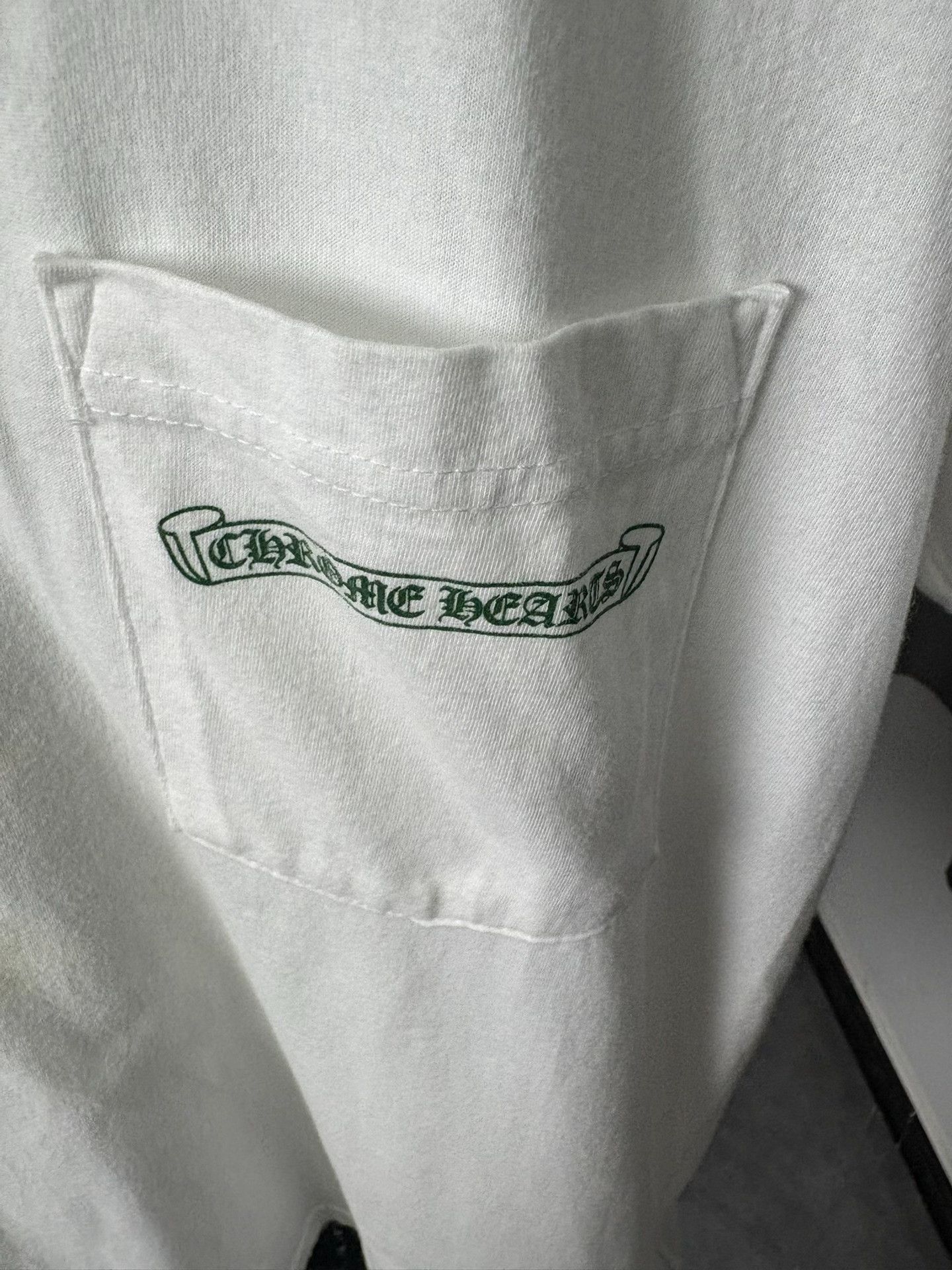 Chrome Hearts Chrome Hearts White T-Shirt S Men Size US S / EU 44-46 / 1 - 3 Thumbnail