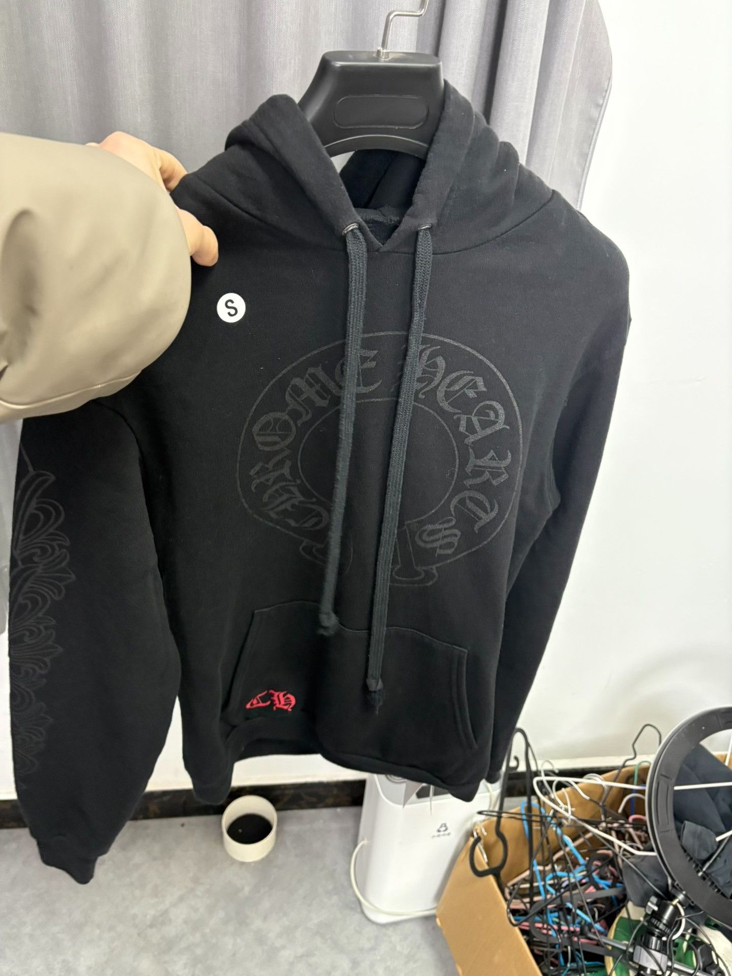 Chrome Hearts Chrome Hearts Collab Black Hoodie S Men Size US S / EU 44-46 / 1 - 6 Thumbnail