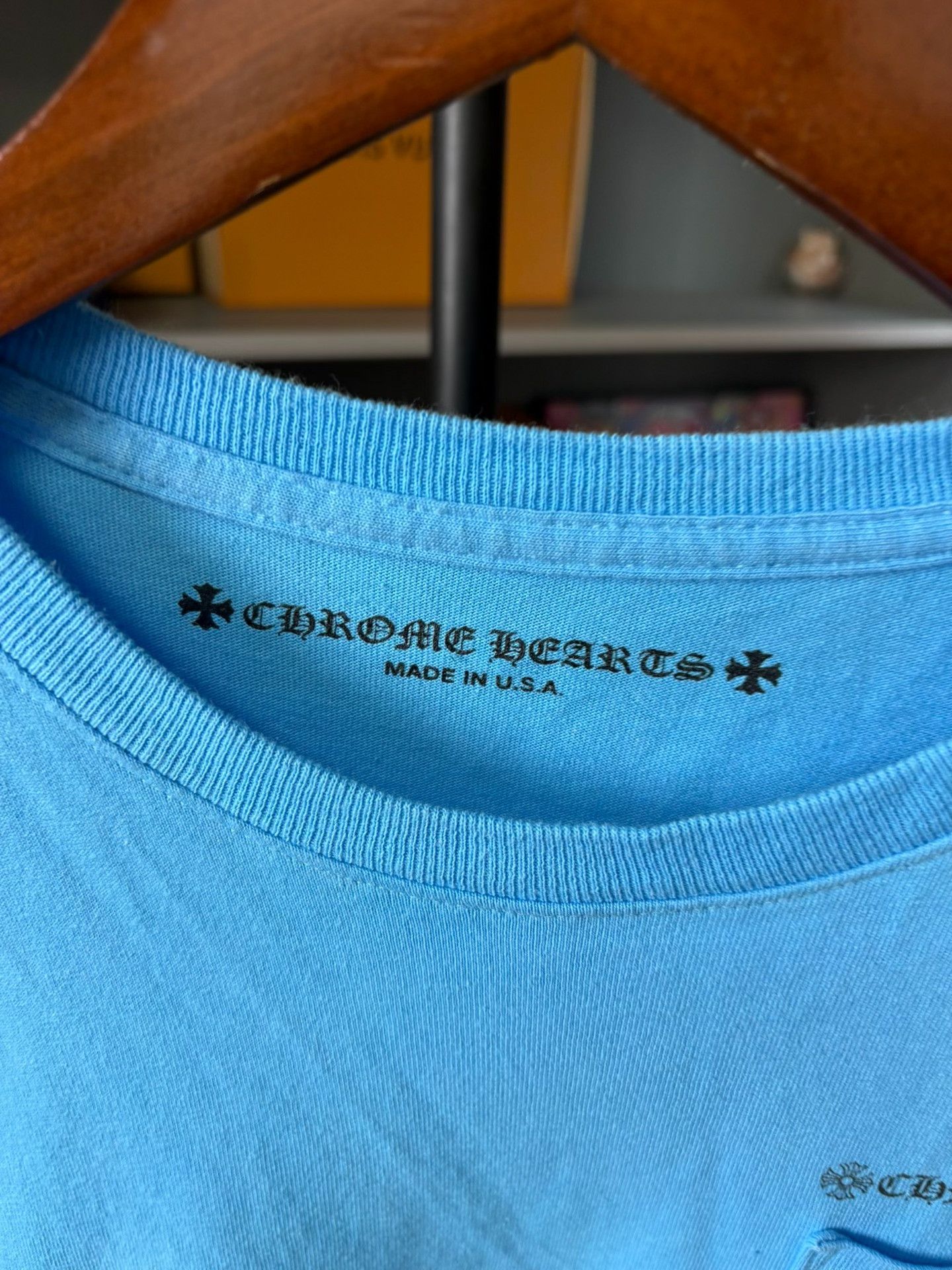 Chrome Hearts Chrome Hearts Blue T-Shirt M Men Size US M / EU 48-50 / 2 - 3 Thumbnail