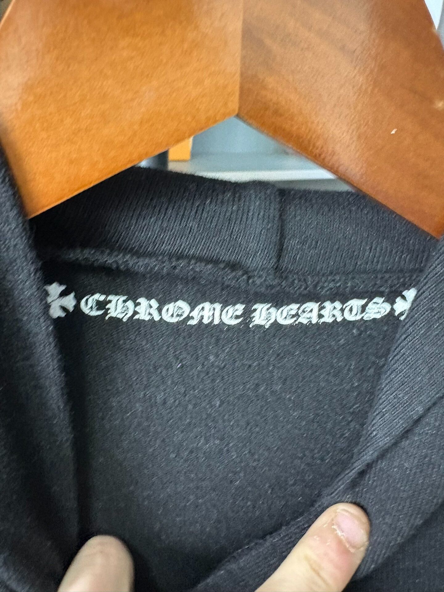 Chrome Hearts Chrome Hearts Collab Black Hoodie S Men Size US S / EU 44-46 / 1 - 3 Thumbnail