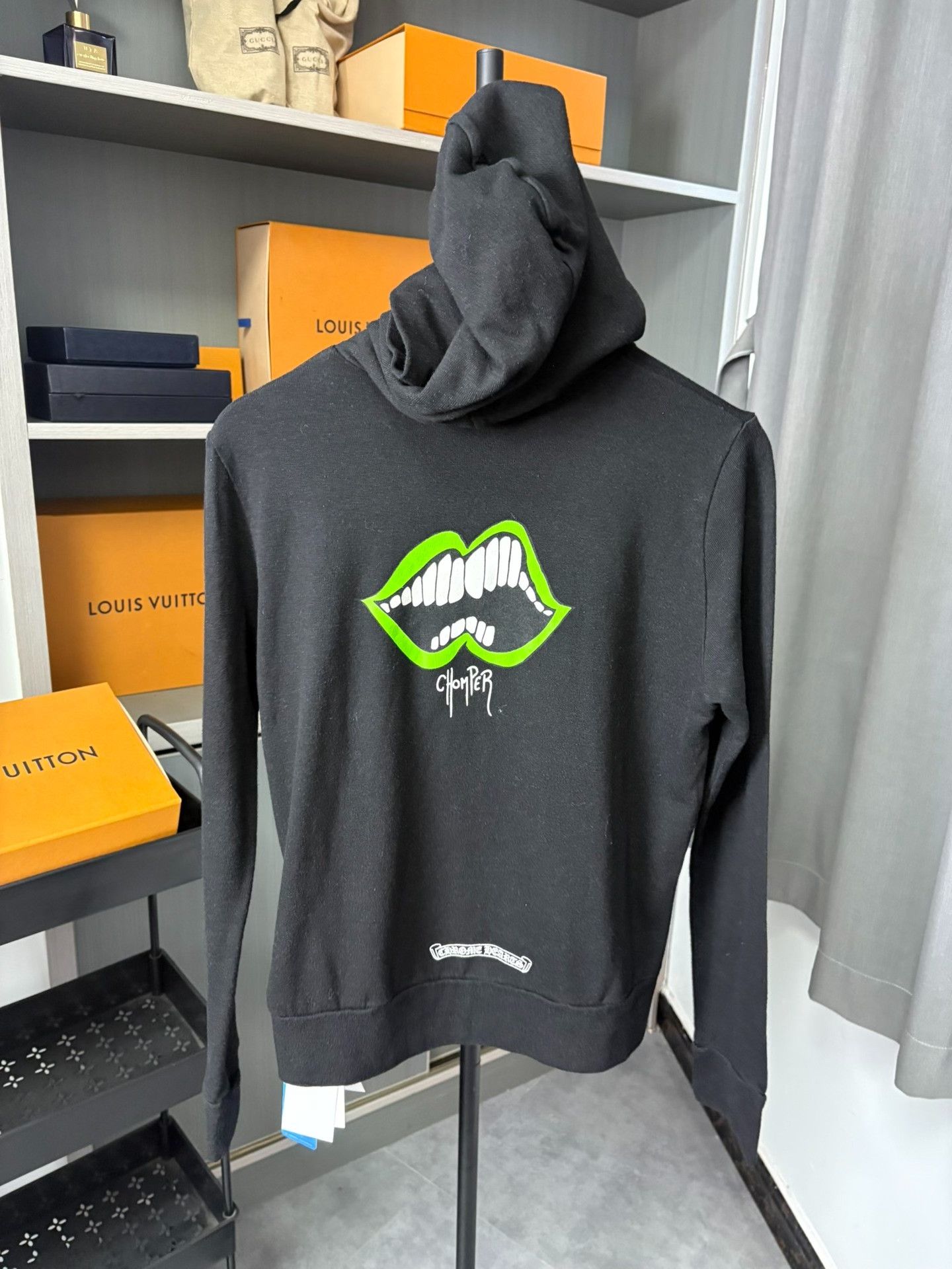 Chrome Hearts Chrome Hearts Collab Black Hoodie S Men Size US S / EU 44-46 / 1 - 4 Thumbnail
