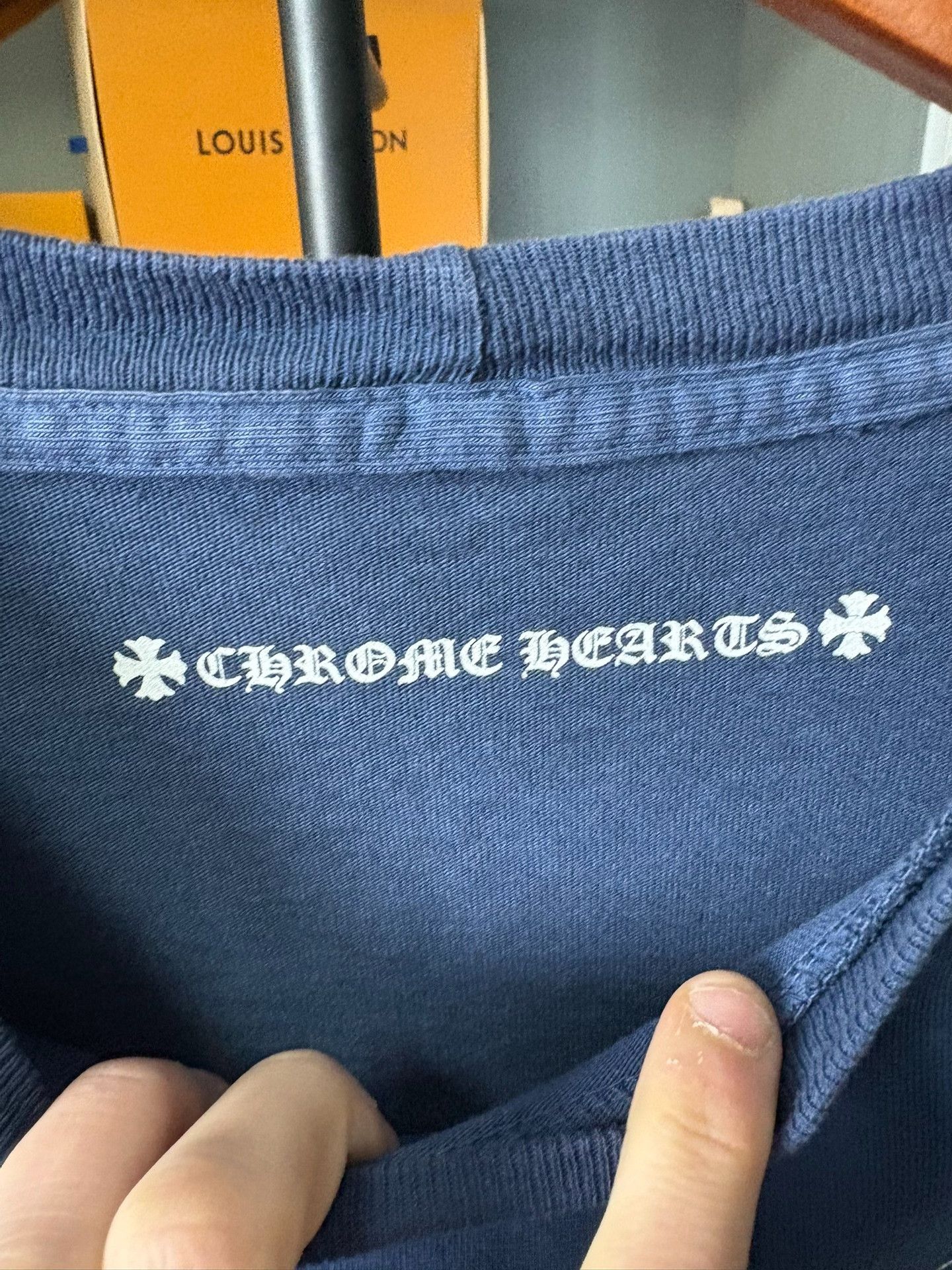 Chrome Hearts Chrome Hearts Blue T-Shirt M Men Size US M / EU 48-50 / 2 - 3 Thumbnail