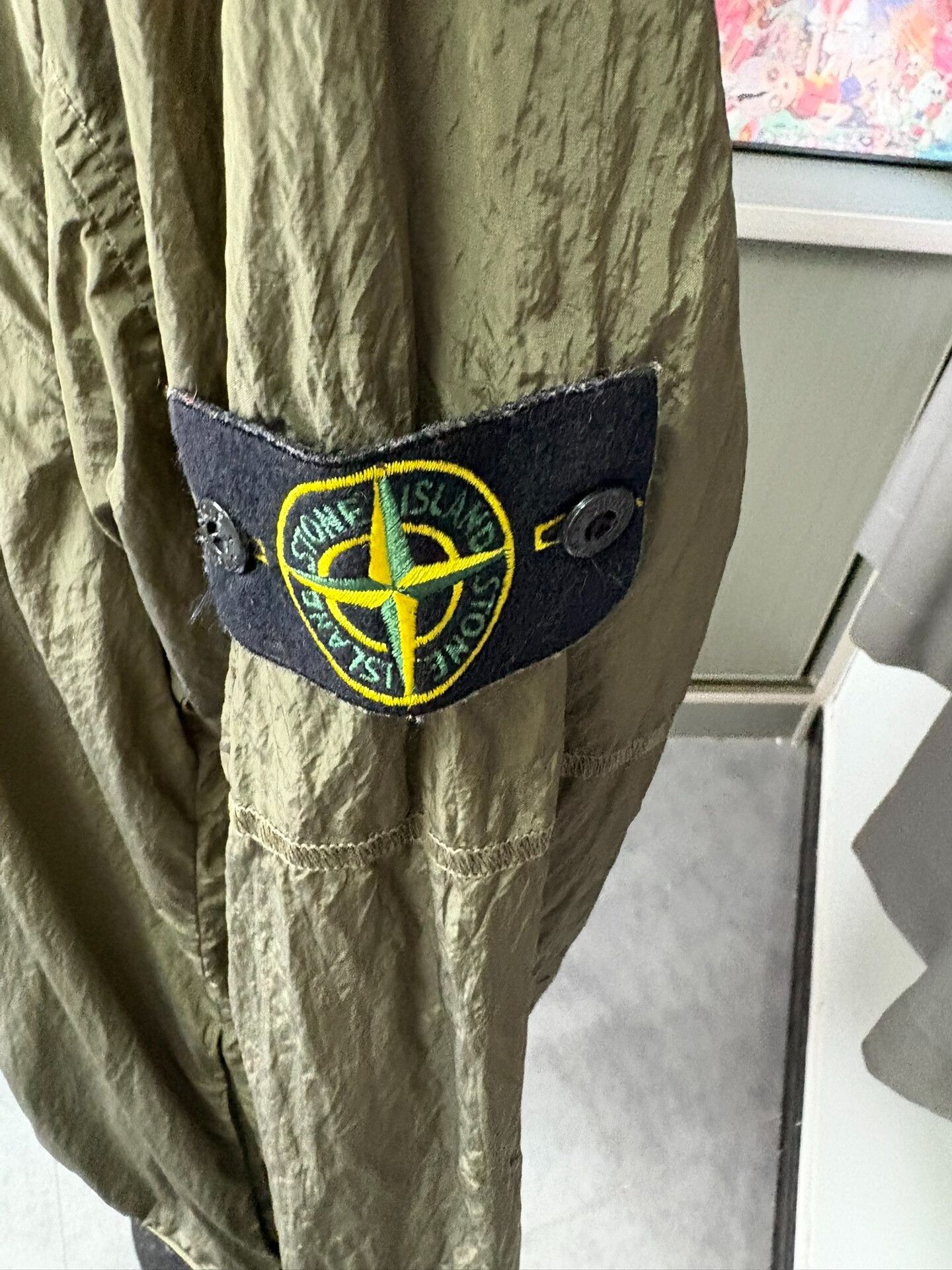Stone Island Stone Island Nylon Green Light Jacket XL Men Size US XL / EU 56 / 4 - 3 Thumbnail