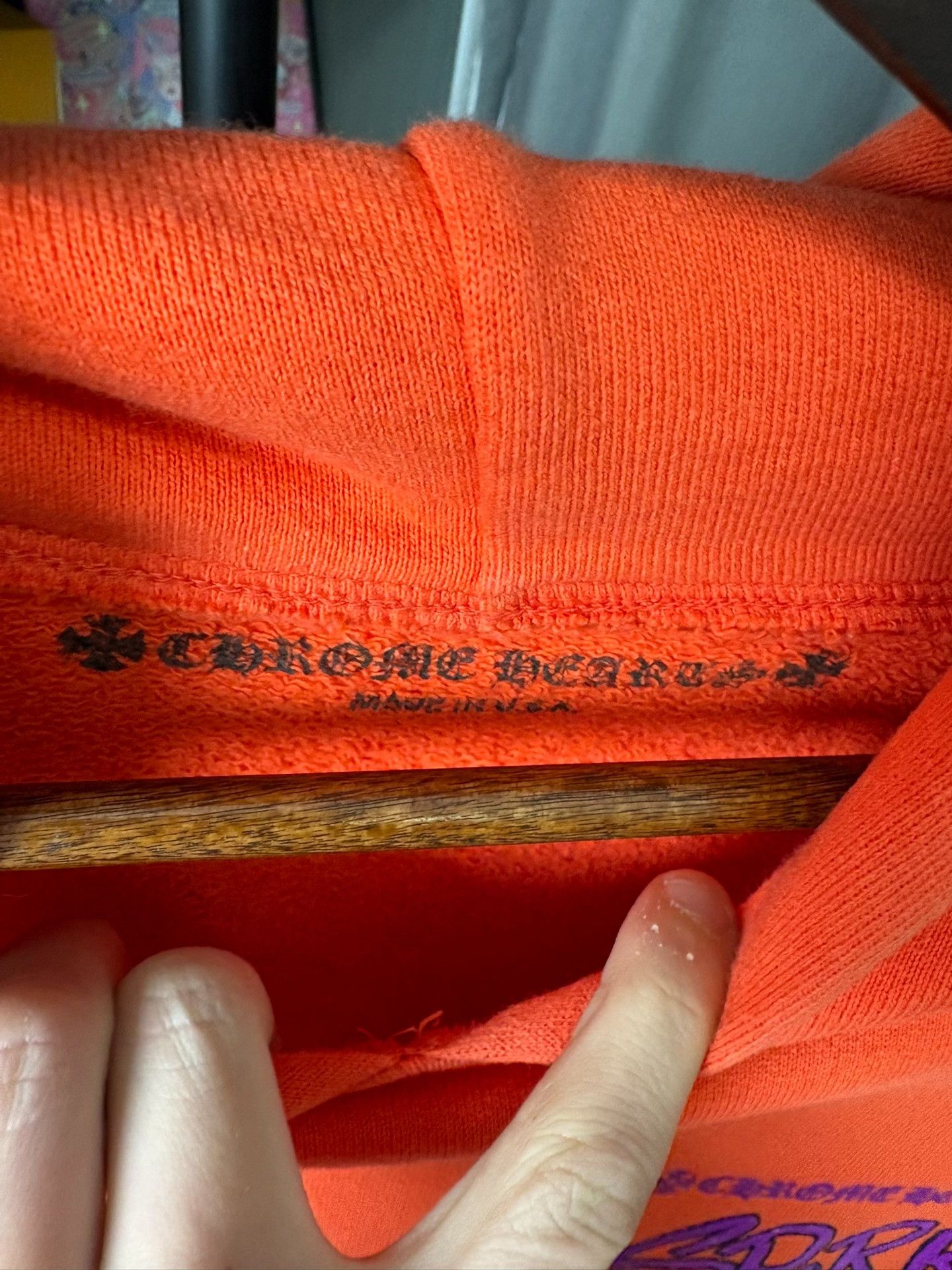 Chrome Hearts Chrome Hearts Graphic Red Hoodie L Men Size US L / EU 52-54 / 3 - 3 Thumbnail