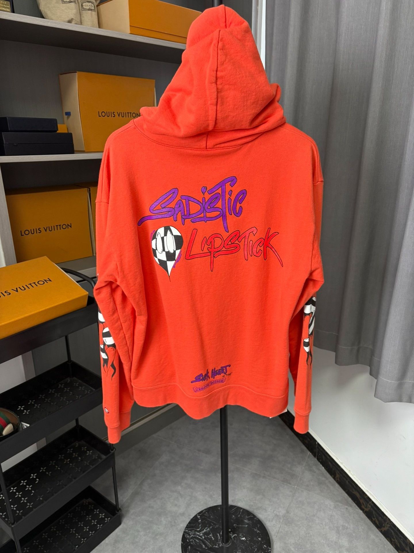 Chrome Hearts Chrome Hearts Graphic Red Hoodie L Men Size US L / EU 52-54 / 3 - 4 Thumbnail