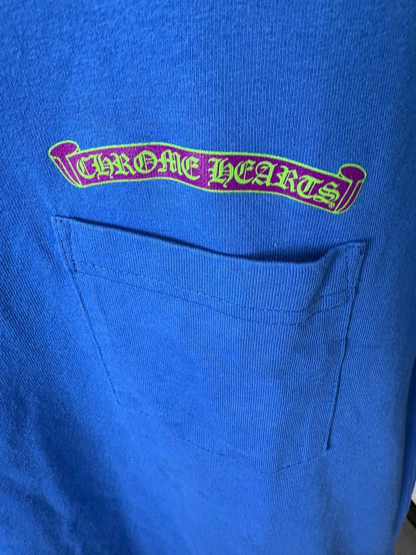 Chrome Hearts Chrome Hearts Blue T-Shirt M Men Size US M / EU 48-50 / 2 - 5 Thumbnail
