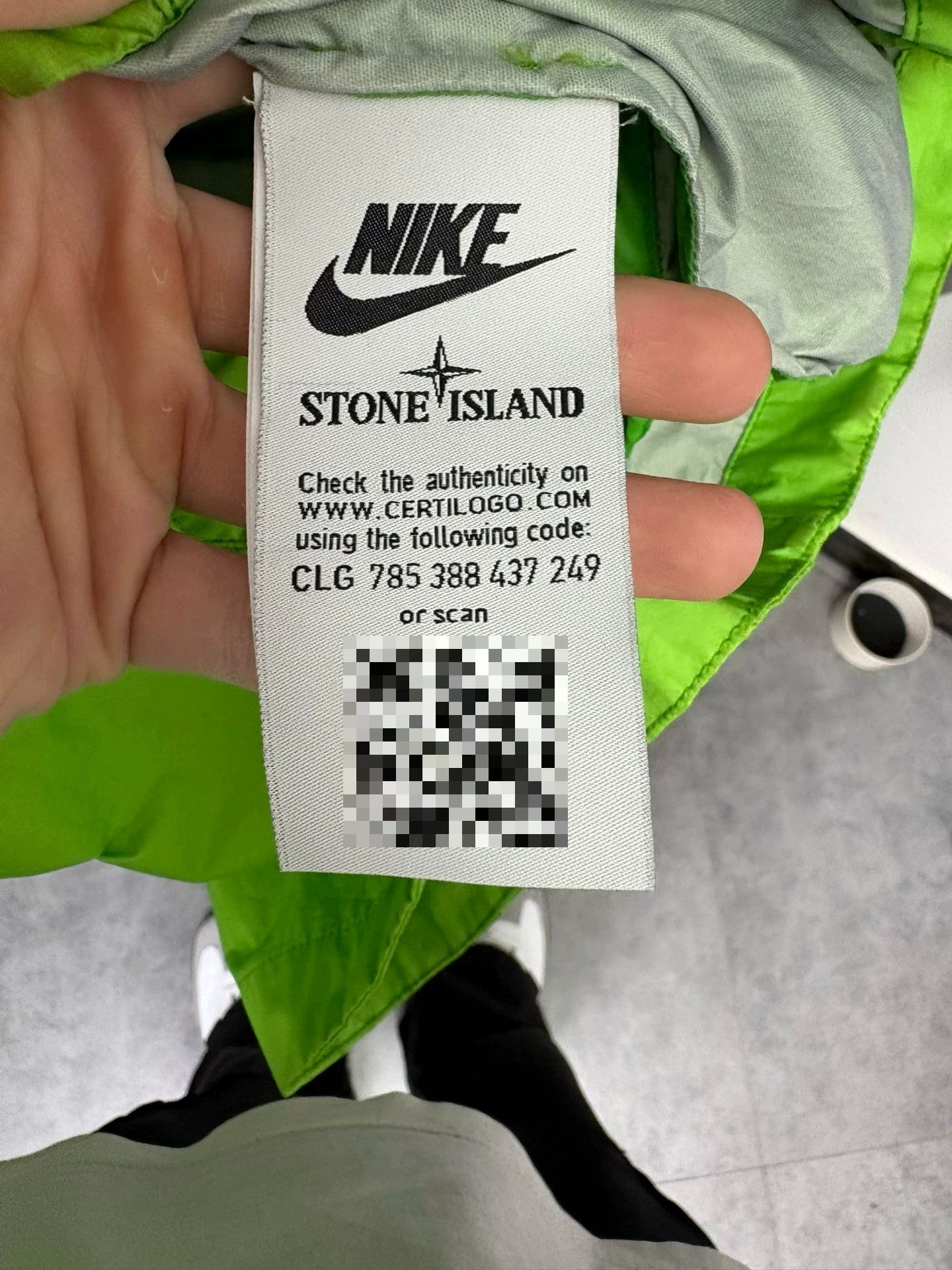 Stone Island Stone Island Collab Green Light Jacket S Men Size US S / EU 44-46 / 1 - 7 Thumbnail