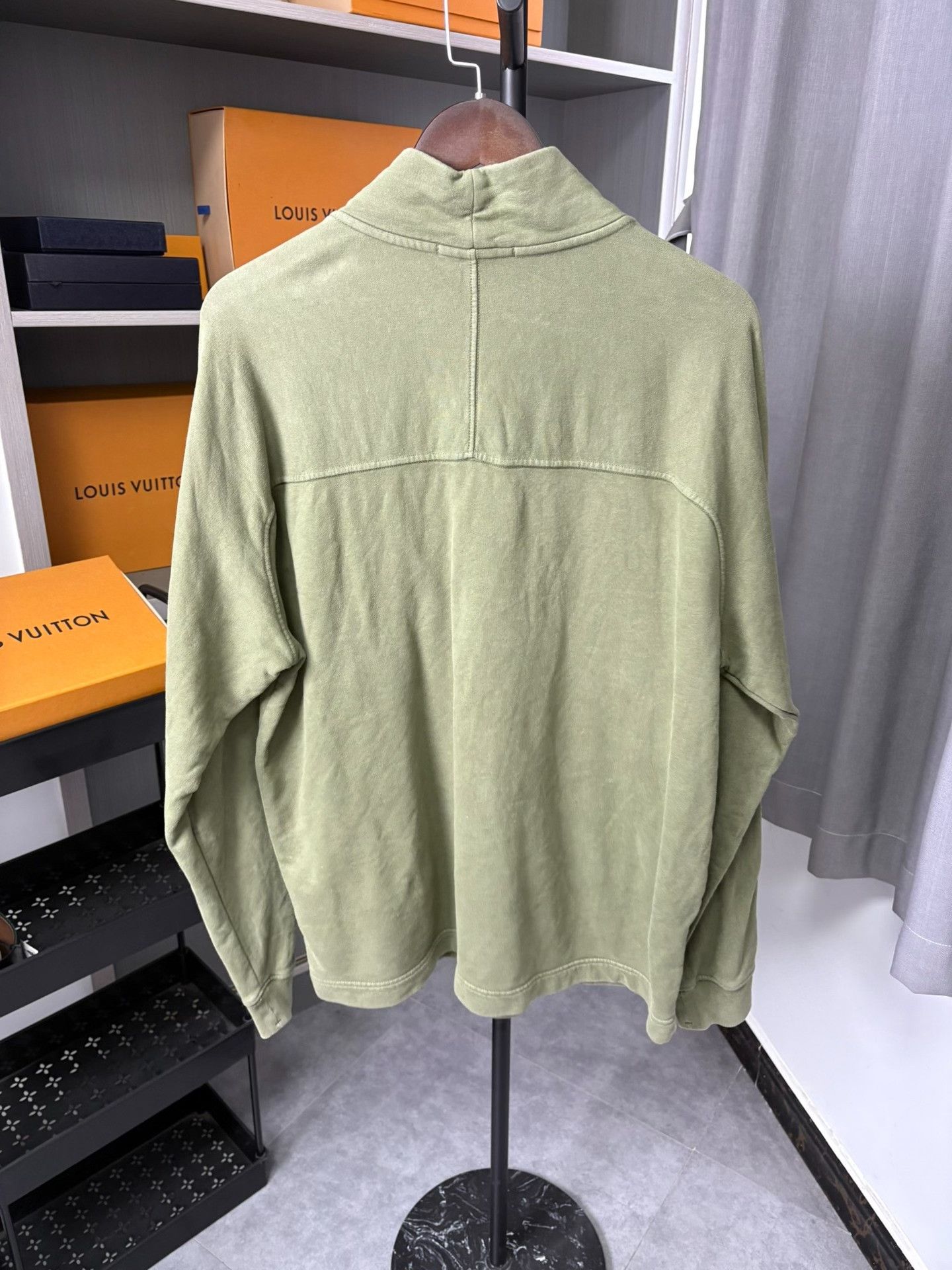 Stone Island Stone Island Green Hoodie XL Men Size US XL / EU 56 / 4 - 4 Thumbnail