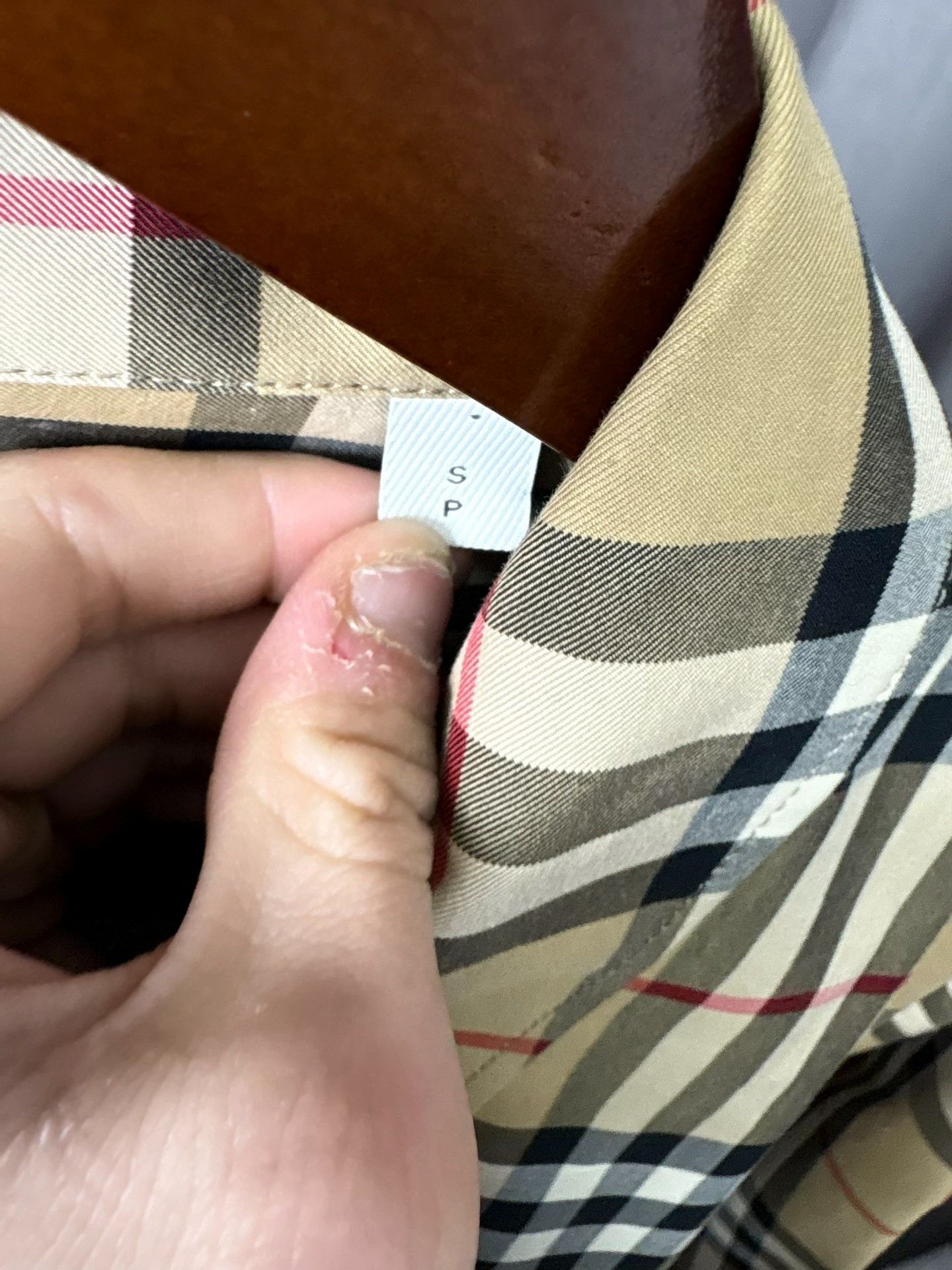 Burberry Burberry Plaid Light Jacket S Men Size US S / EU 44-46 / 1 - 7 Thumbnail