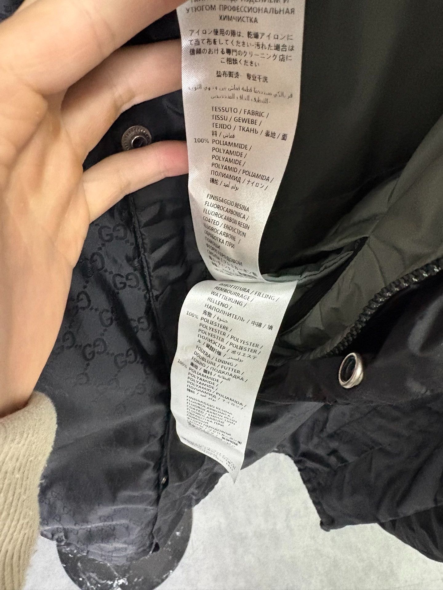 Gucci Gucci Black Light Jacket 44 Men Size US L / EU 52-54 / 3 - 7 Thumbnail