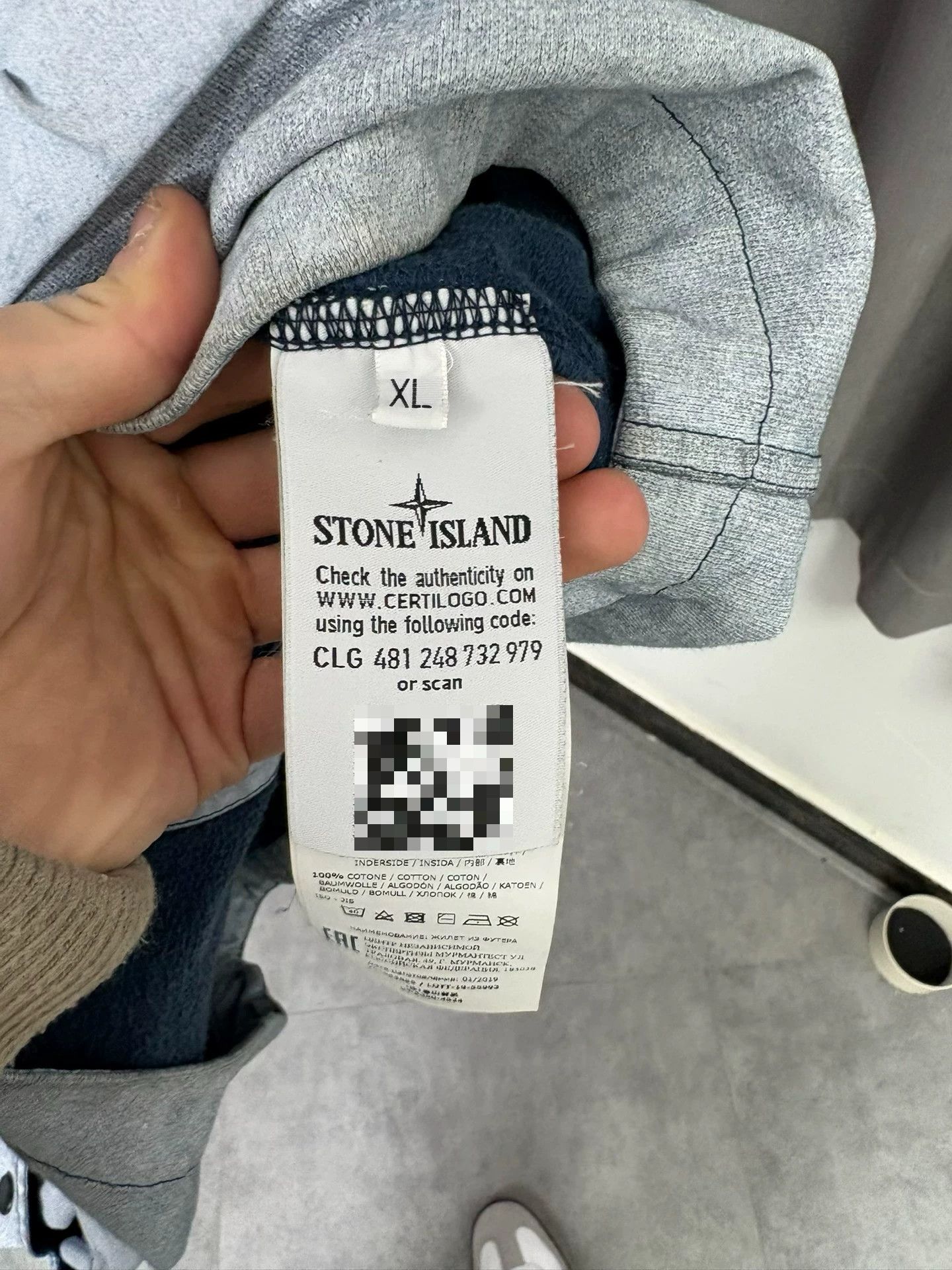 Stone Island Stone Island Cargo Gray Tank Top XL Men Size US XL / EU 56 / 4 - 5 Thumbnail