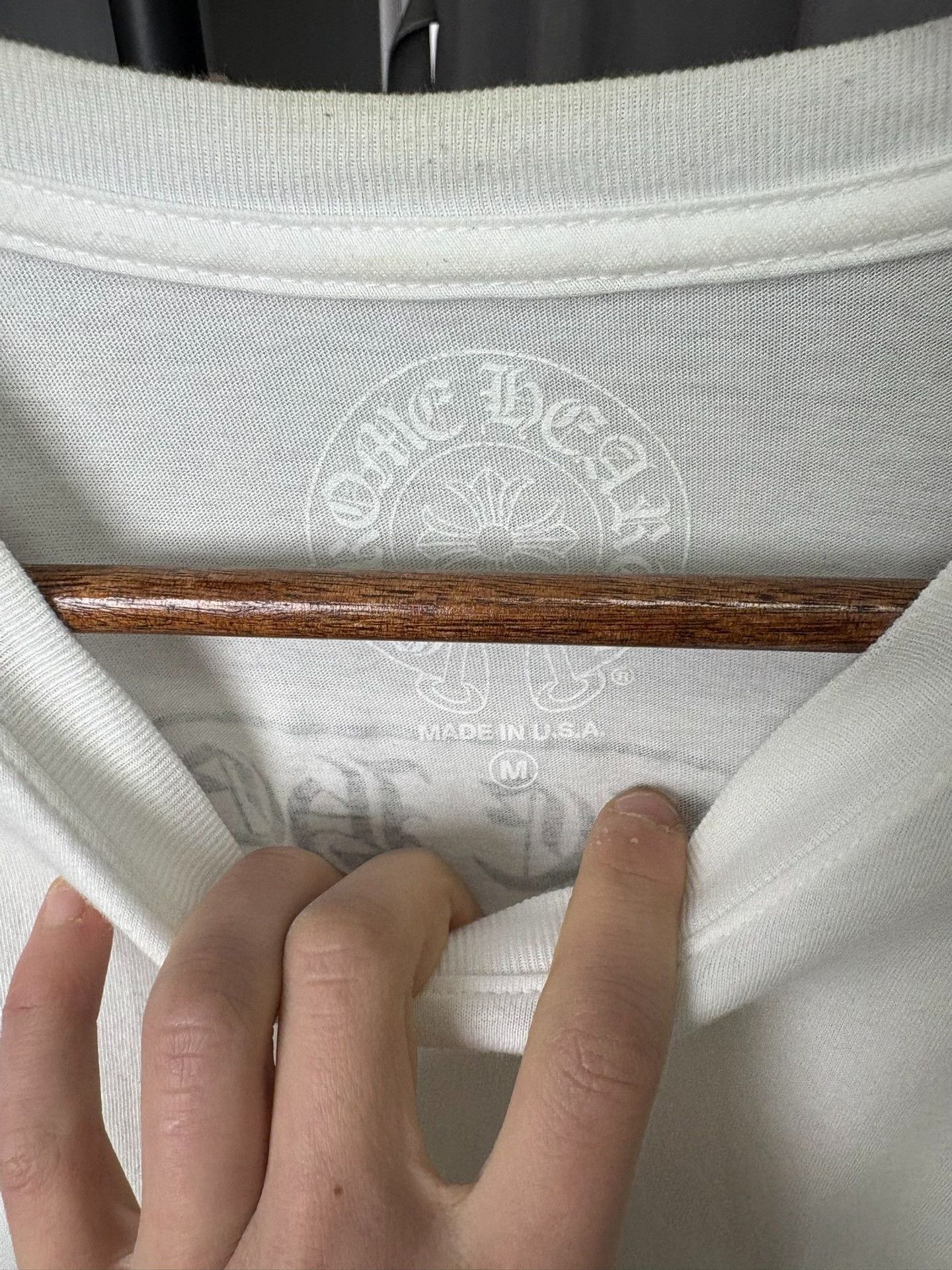 Chrome Hearts Chrome Hearts Limited White T-Shirt M Men Size US M / EU 48-50 / 2 - 3 Thumbnail