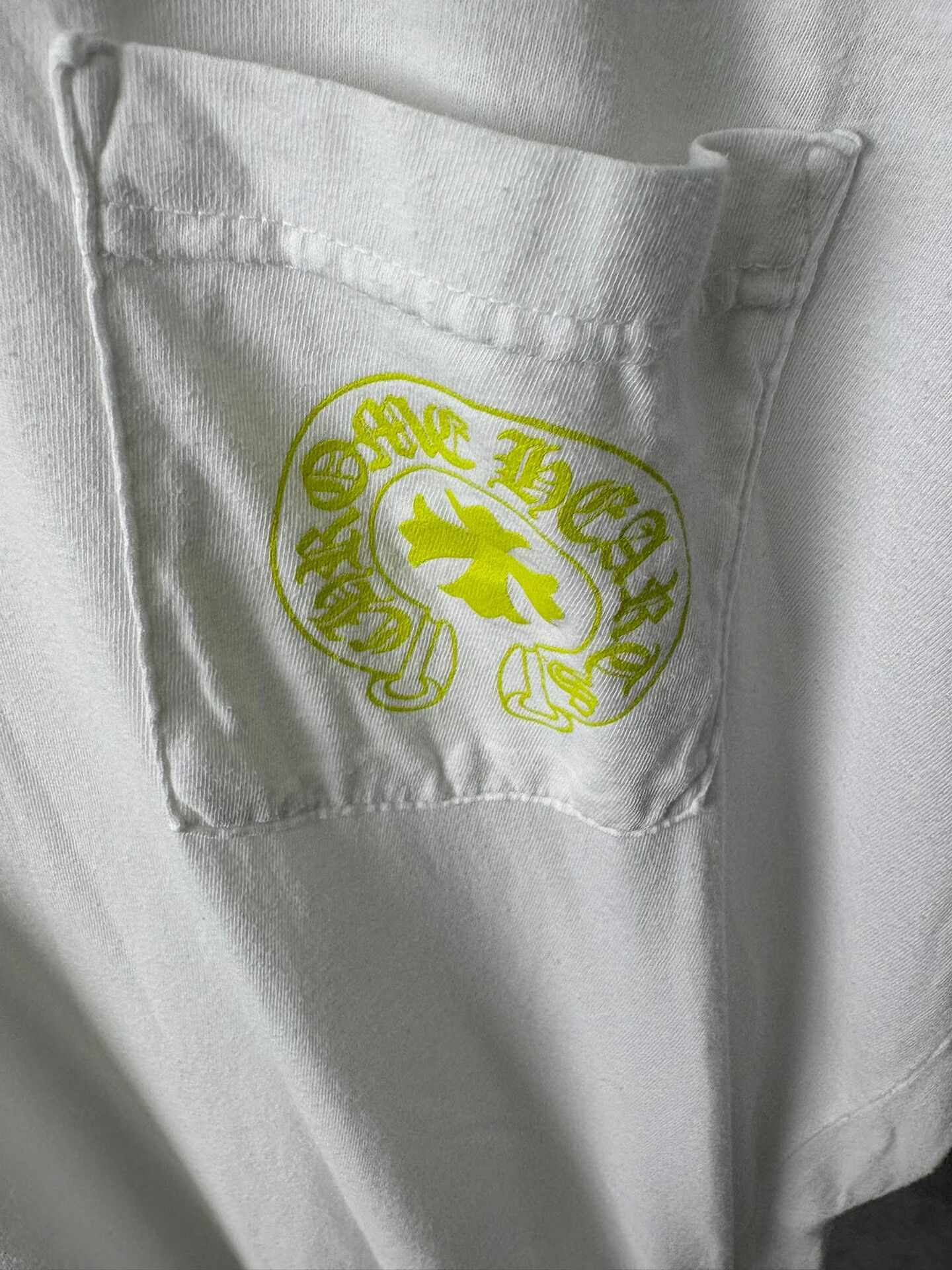 Chrome Hearts Chrome Hearts White T-Shirt L Men Size US L / EU 52-54 / 3 - 2 Thumbnail