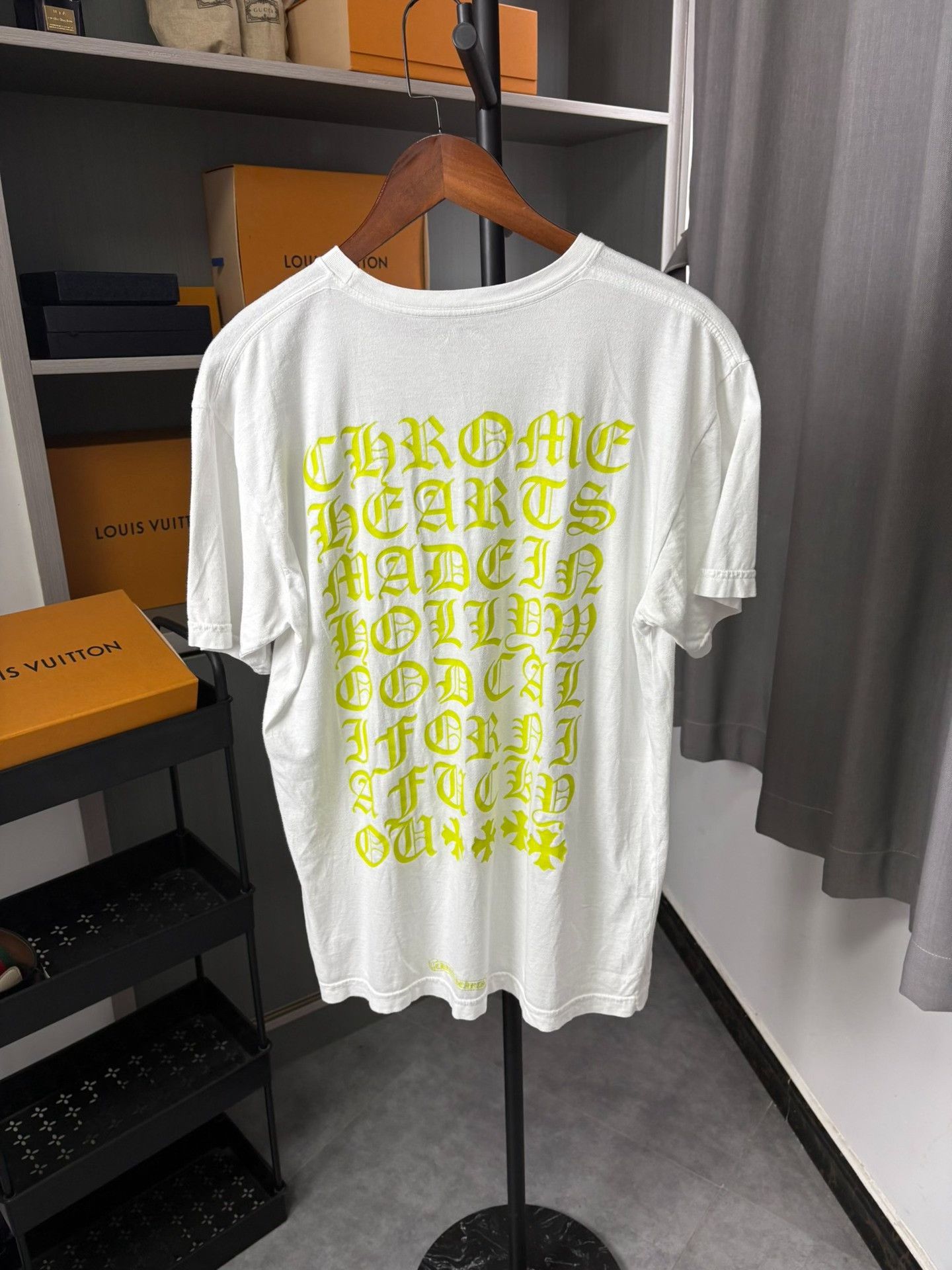 Chrome Hearts Chrome Hearts White T-Shirt L Men Size US L / EU 52-54 / 3 - 4 Thumbnail