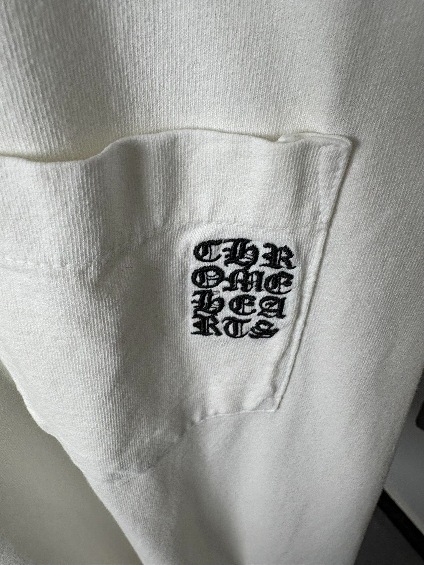 Chrome Hearts Chrome Hearts White T-Shirt M Men Size US M / EU 48-50 / 2 - 2 Thumbnail
