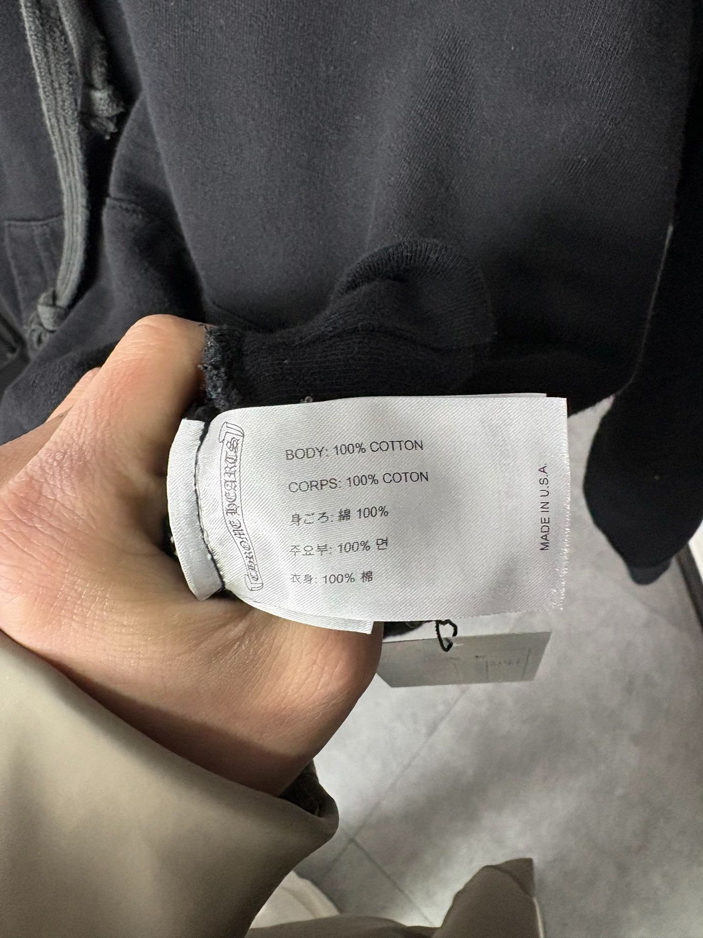 Chrome Hearts Chrome Hearts Black Hoodie S Men Size US S / EU 44-46 / 1 - 5 Thumbnail