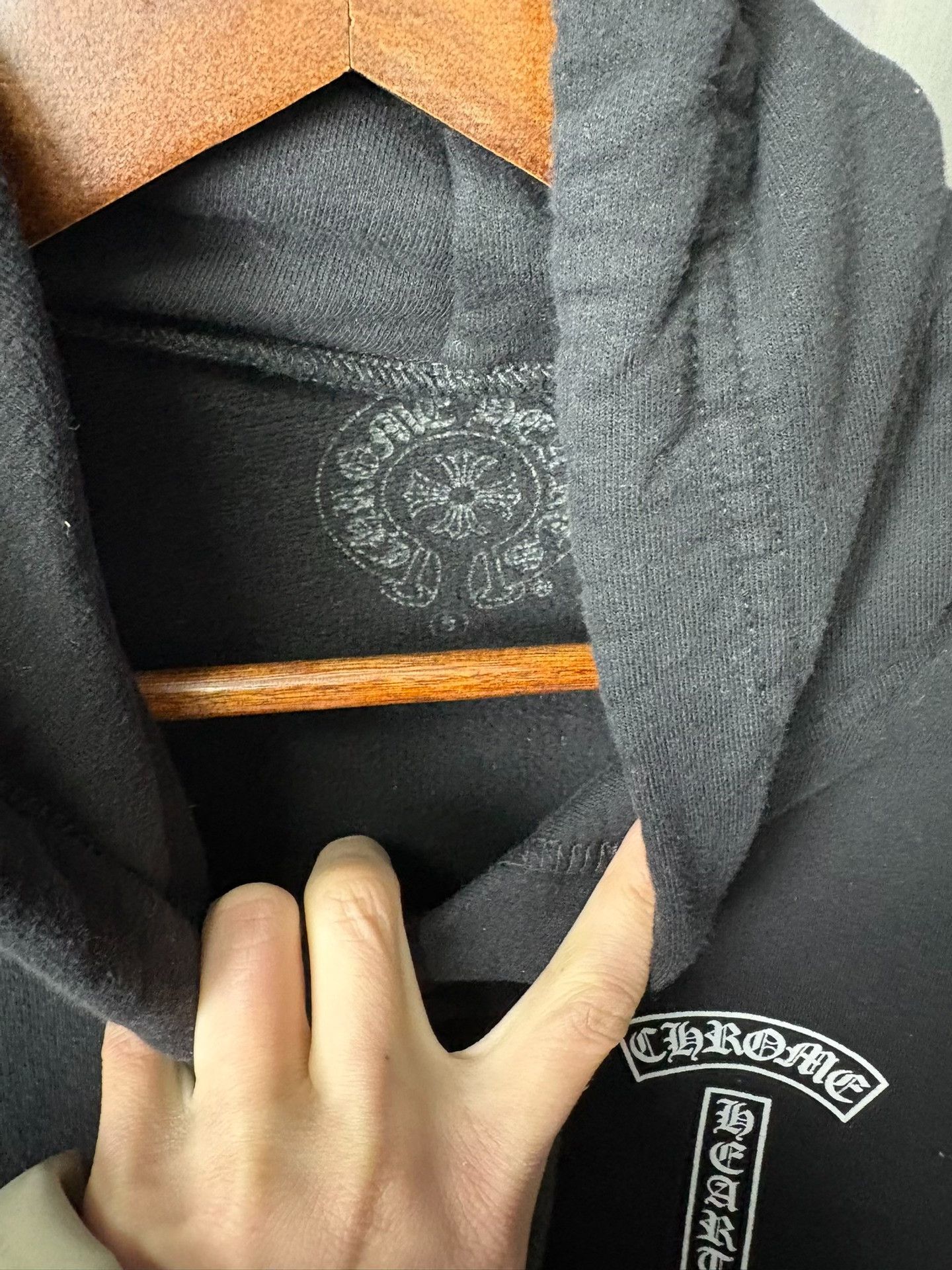 Chrome Hearts Chrome Hearts Black Hoodie S Men Size US S / EU 44-46 / 1 - 2 Thumbnail