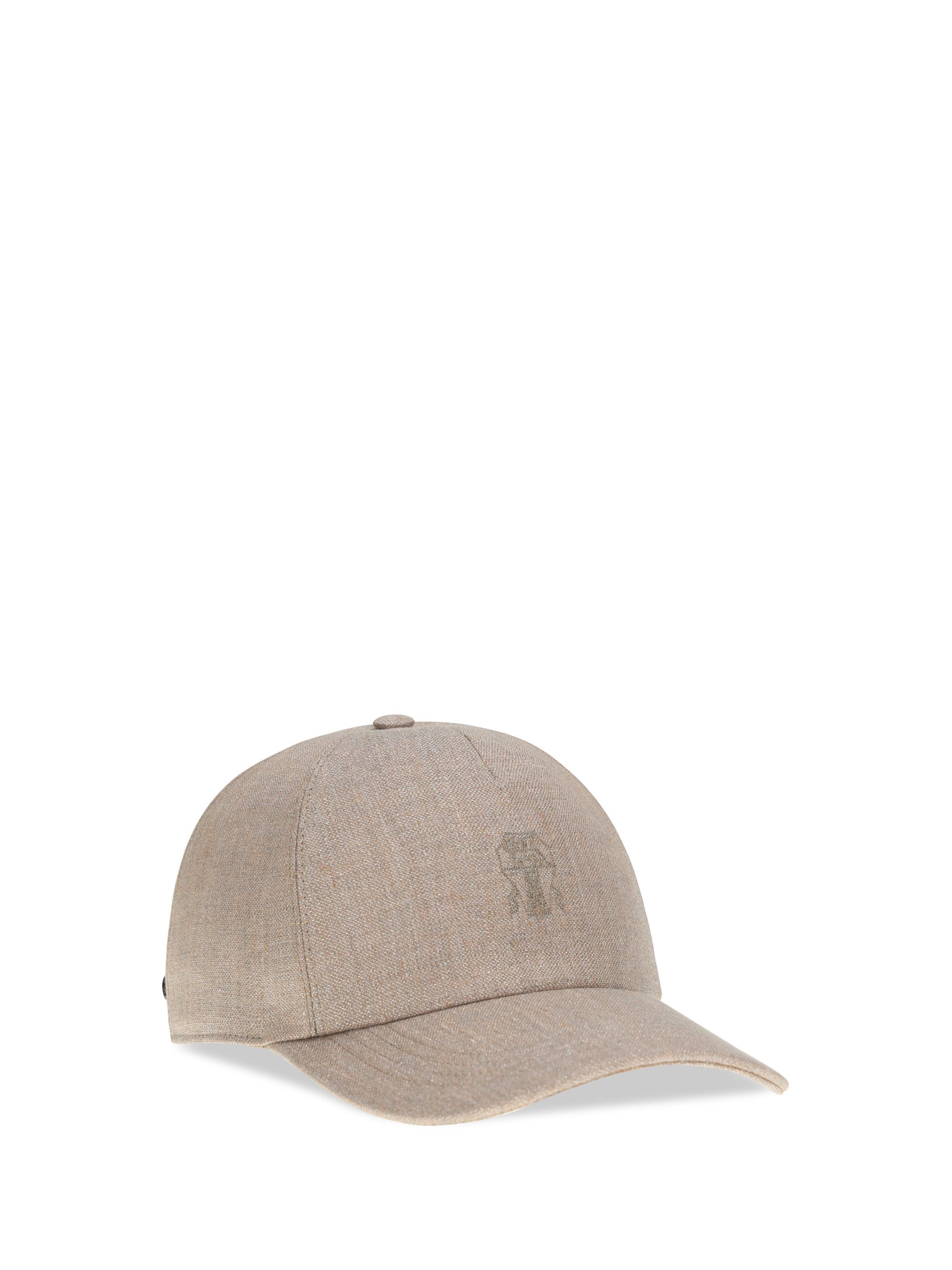 Brunello Cucinelli Sparkling linen twill Baseball Cap Size ONE SIZE - 2 Thumbnail