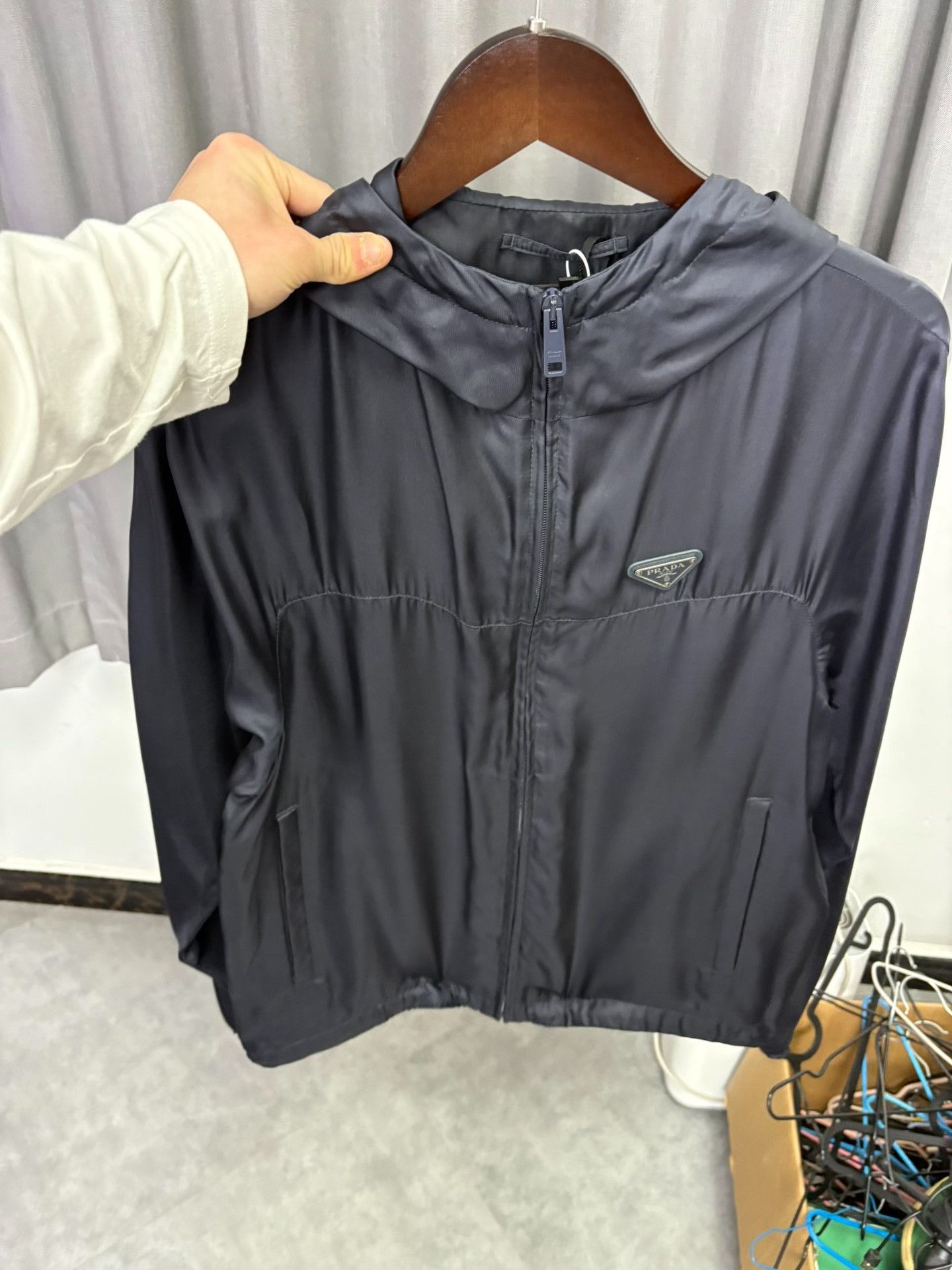 Prada Prada Black Light Jacket S Men Size US S / EU 44-46 / 1 - 6 Thumbnail
