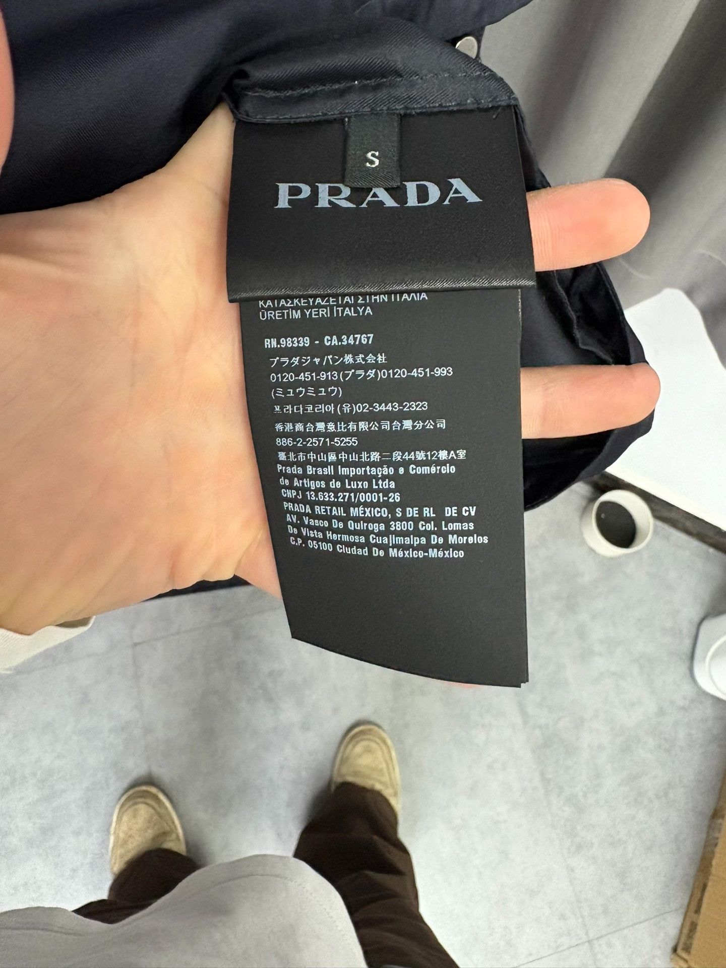 Prada Prada Black Light Jacket S Men Size US S / EU 44-46 / 1 - 5 Thumbnail