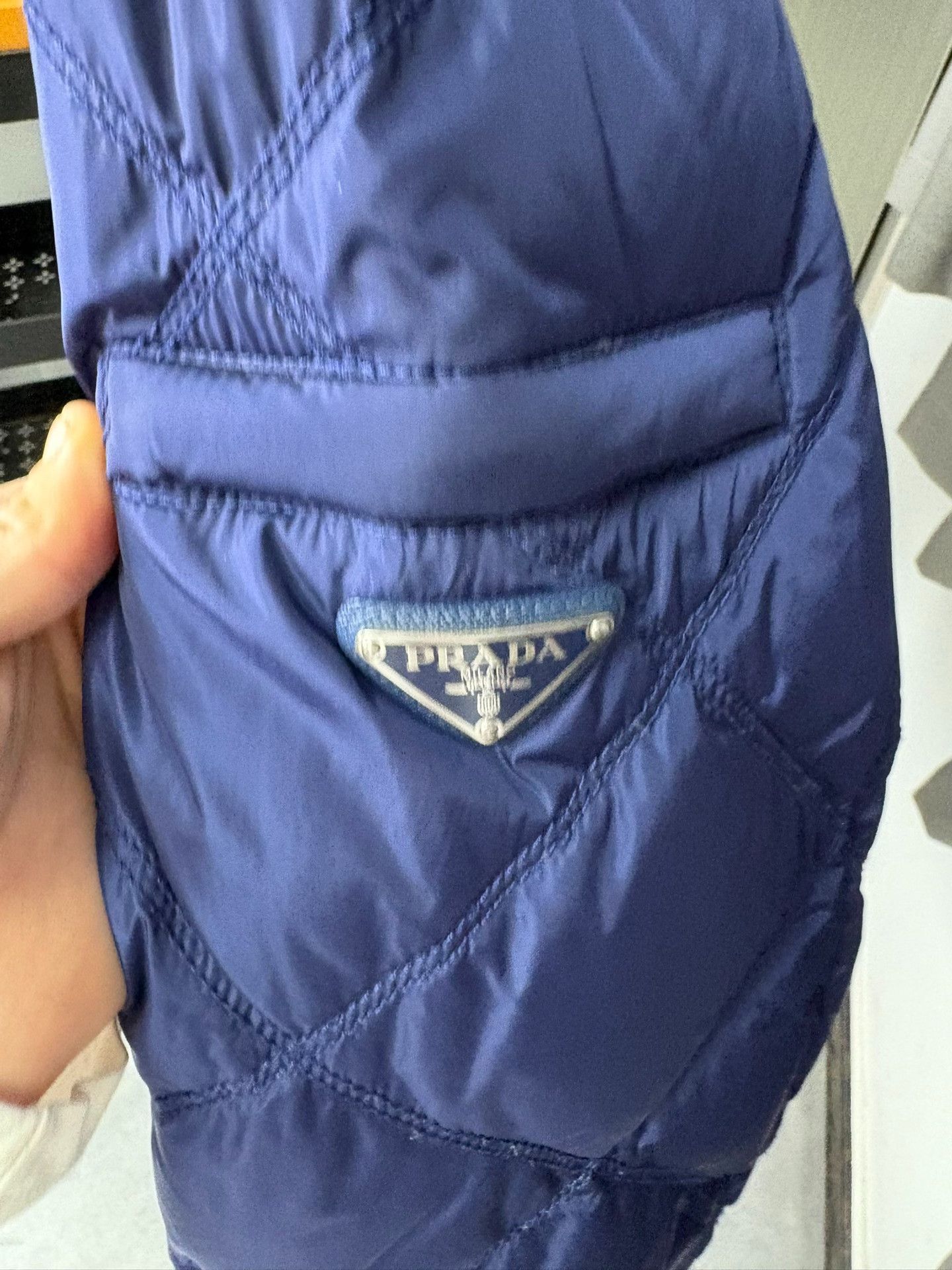 Prada Prada Down Blue Heavy Coat S Men Size US S / EU 44-46 / 1 - 2 Thumbnail