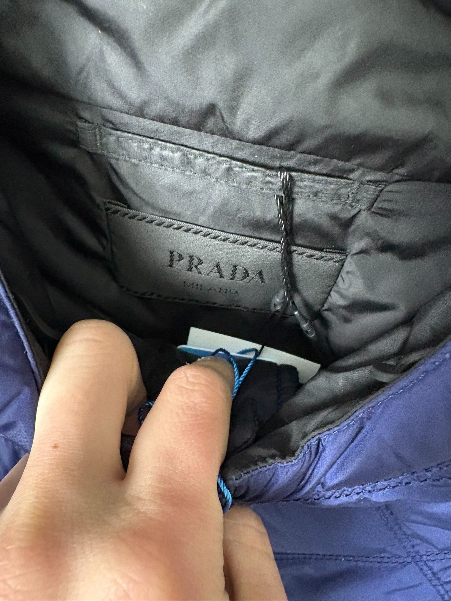 Prada Prada Down Blue Heavy Coat S Men Size US S / EU 44-46 / 1 - 3 Thumbnail
