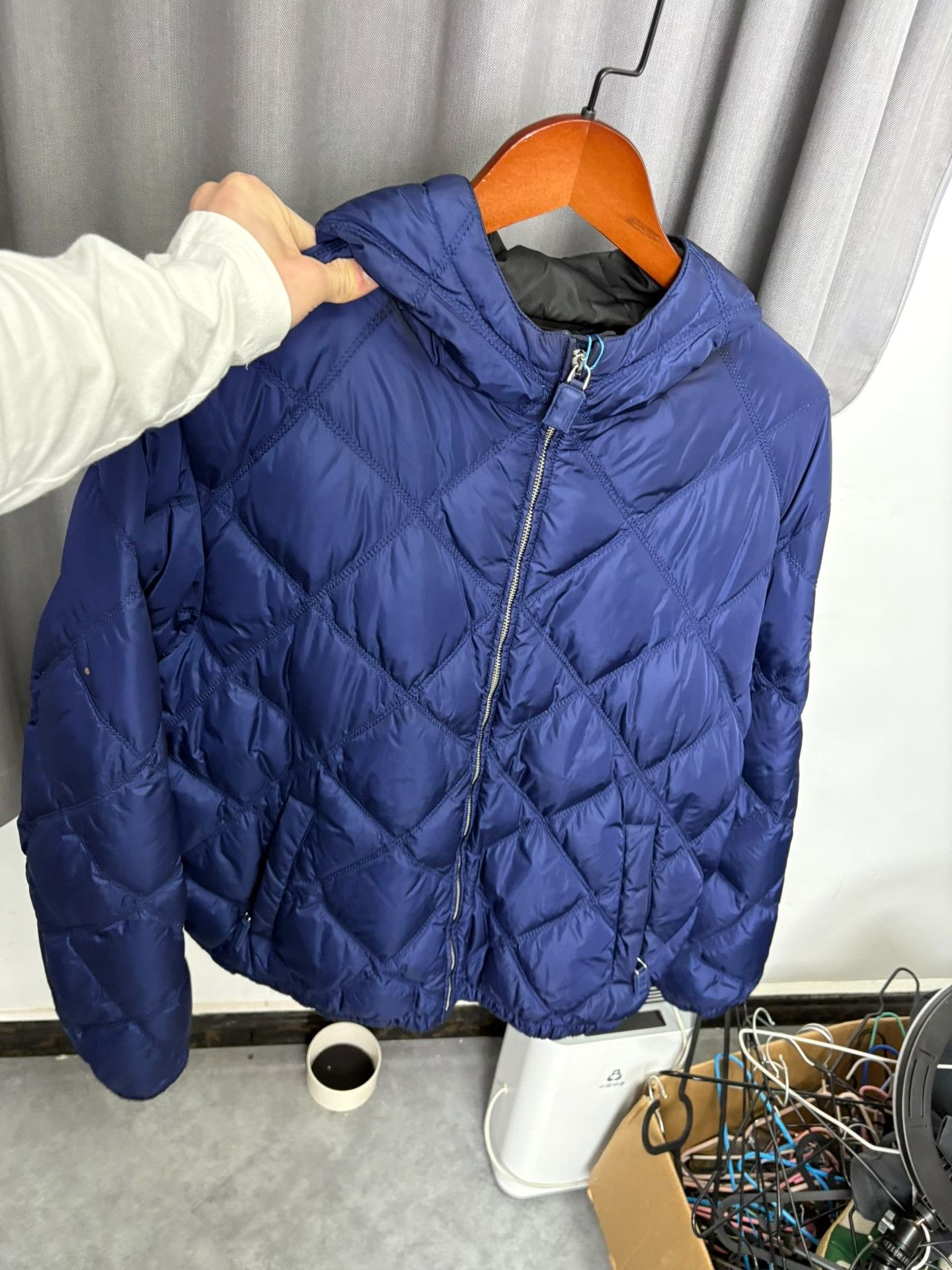 Prada Prada Down Blue Heavy Coat S Men Size US S / EU 44-46 / 1 - 7 Thumbnail