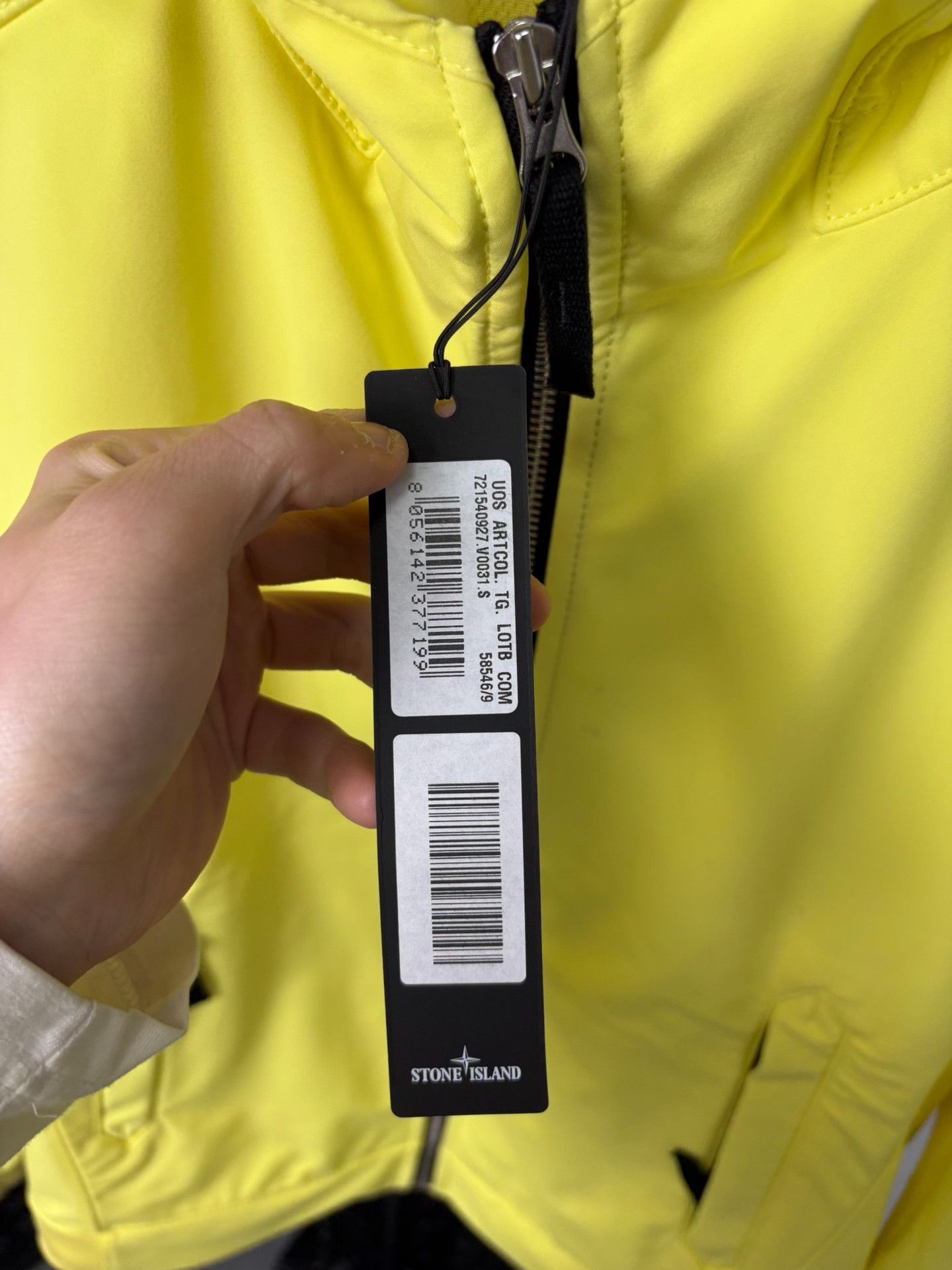 Stone Island Stone Island Glow Yellow Light Jacket S Men Size US S / EU 44-46 / 1 - 4 Thumbnail