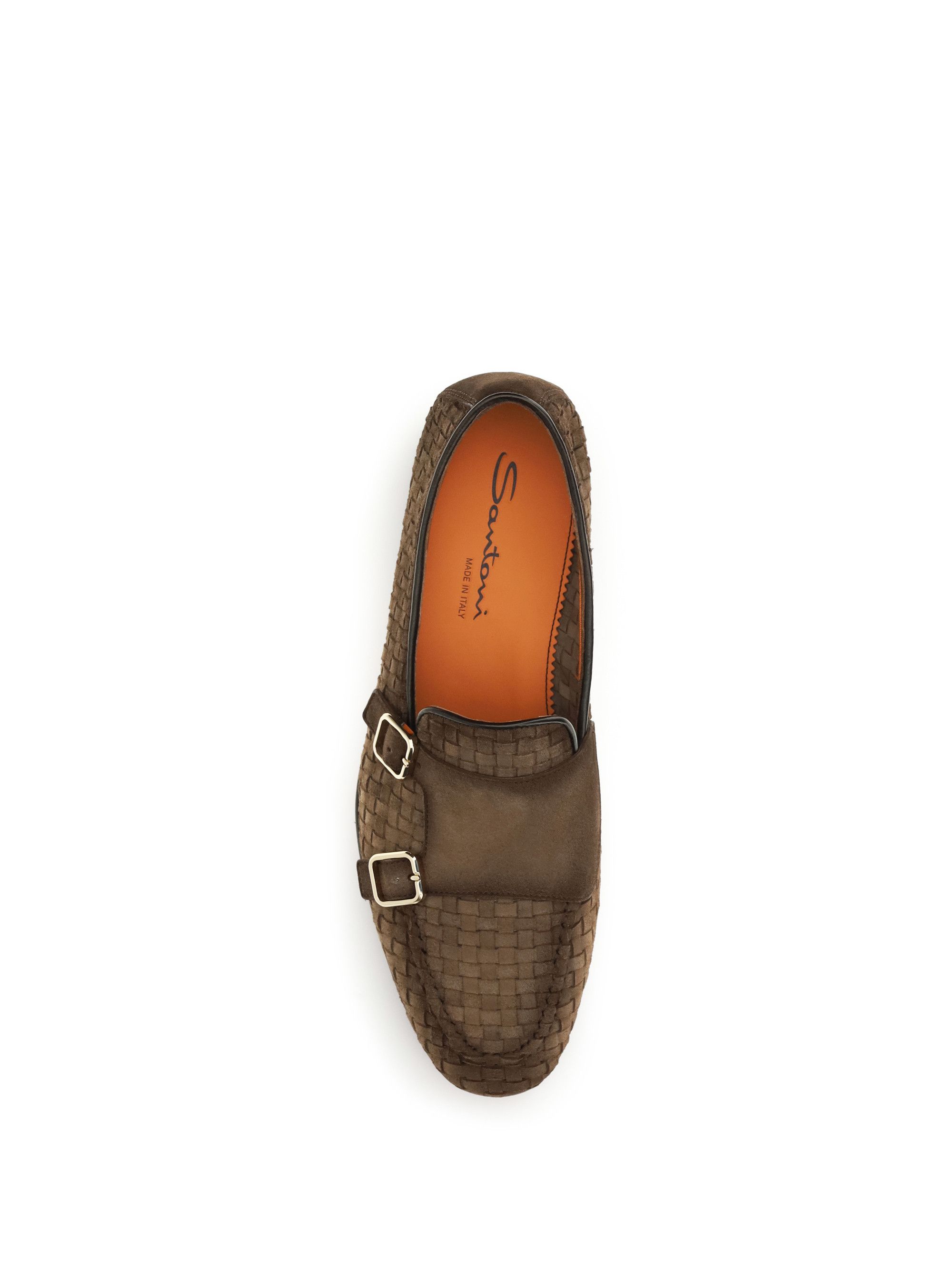 Santoni Woven leather Loafers Size US 8.5 / EU 41-42 - 4 Thumbnail