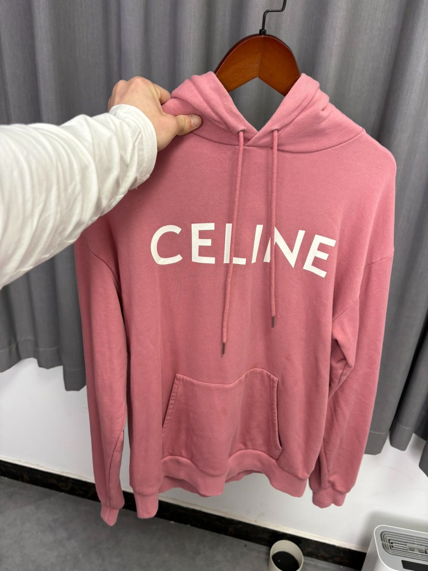 Celine Celine Pink Hoodie S Women Size S / US 4 / IT 40 - 7 Thumbnail