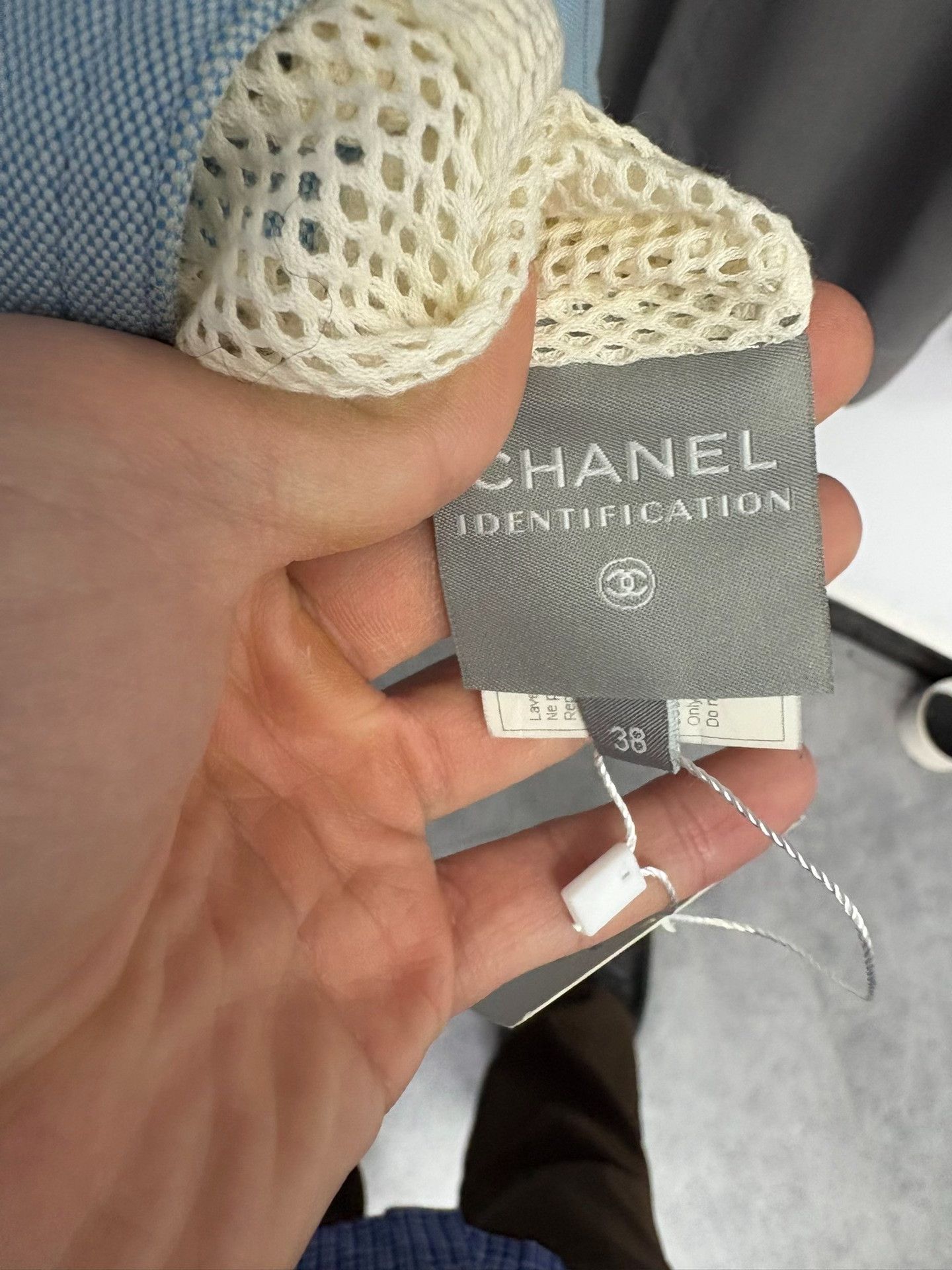 Chanel Chanel Blue Jacket 38 Women Size S / US 4 / IT 40 - 4 Thumbnail