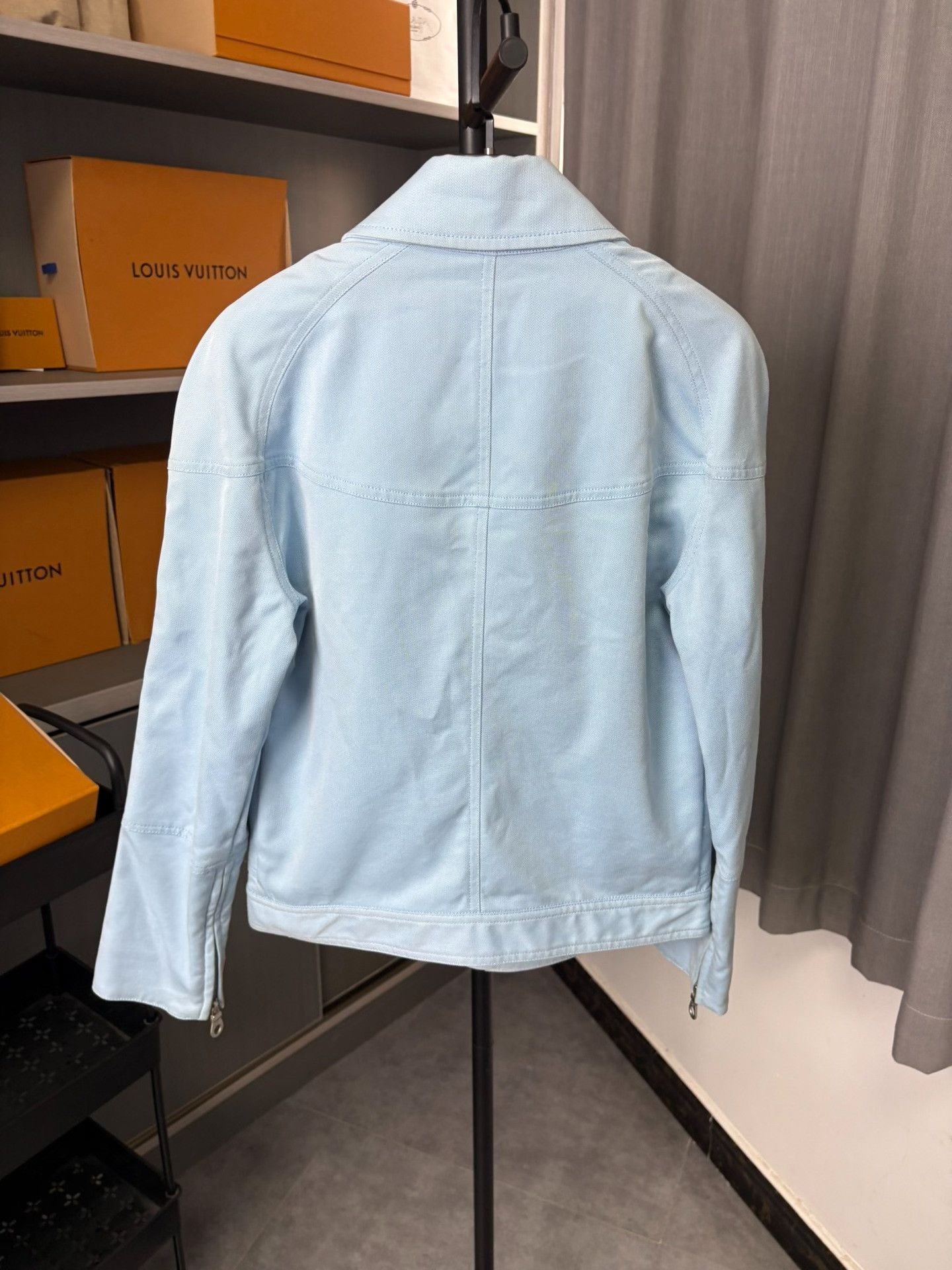 Chanel Chanel Blue Jacket 38 Women Size S / US 4 / IT 40 - 3 Thumbnail