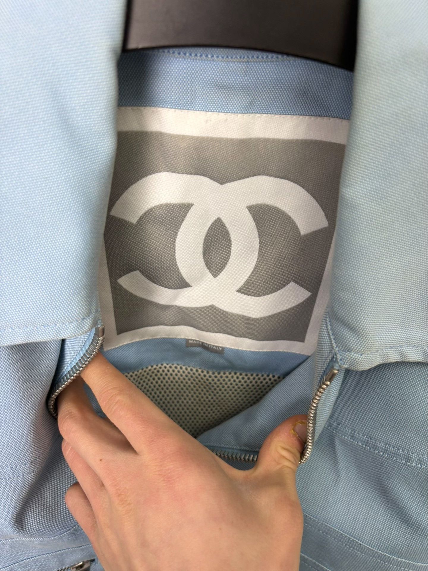 Chanel Chanel Blue Jacket 38 Women Size S / US 4 / IT 40 - 2 Thumbnail