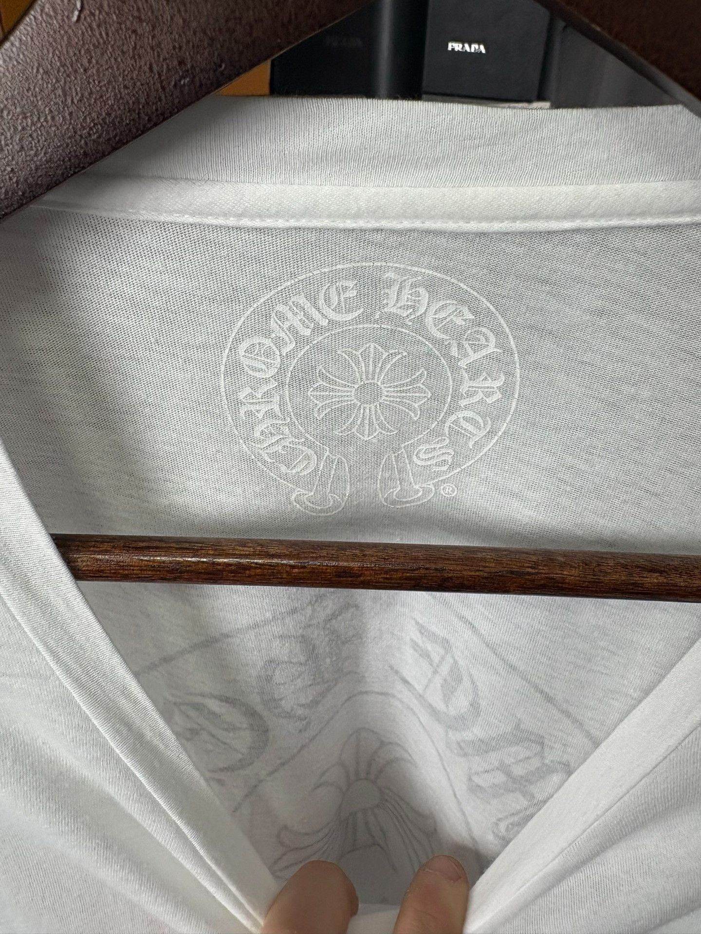 Chrome Hearts Chrome Hearts White T-Shirt XL Men Size US XL / EU 56 / 4 - 2 Thumbnail