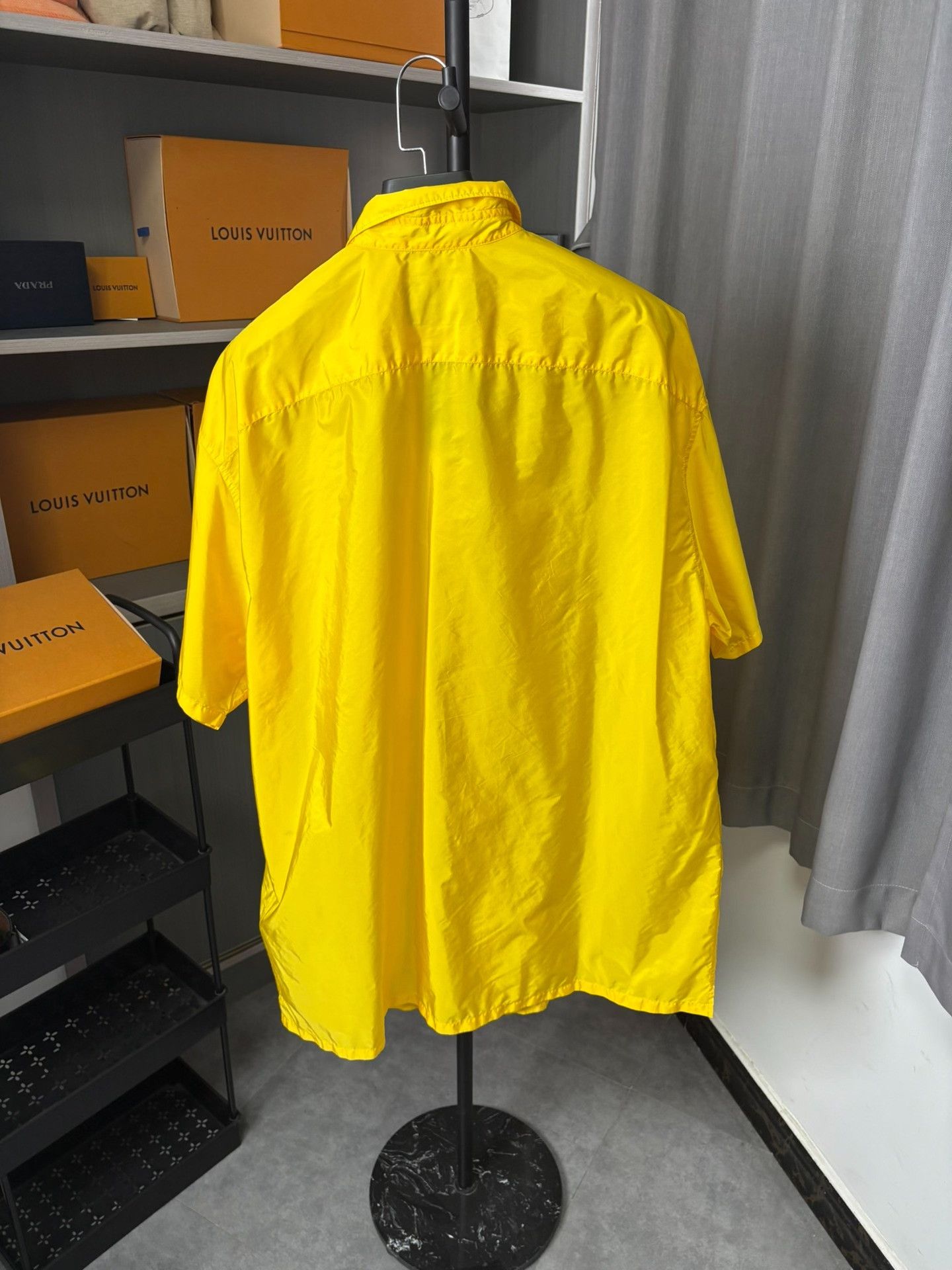 Prada Prada Yellow Shirt L Men Size US L / EU 52-54 / 3 - 4 Thumbnail