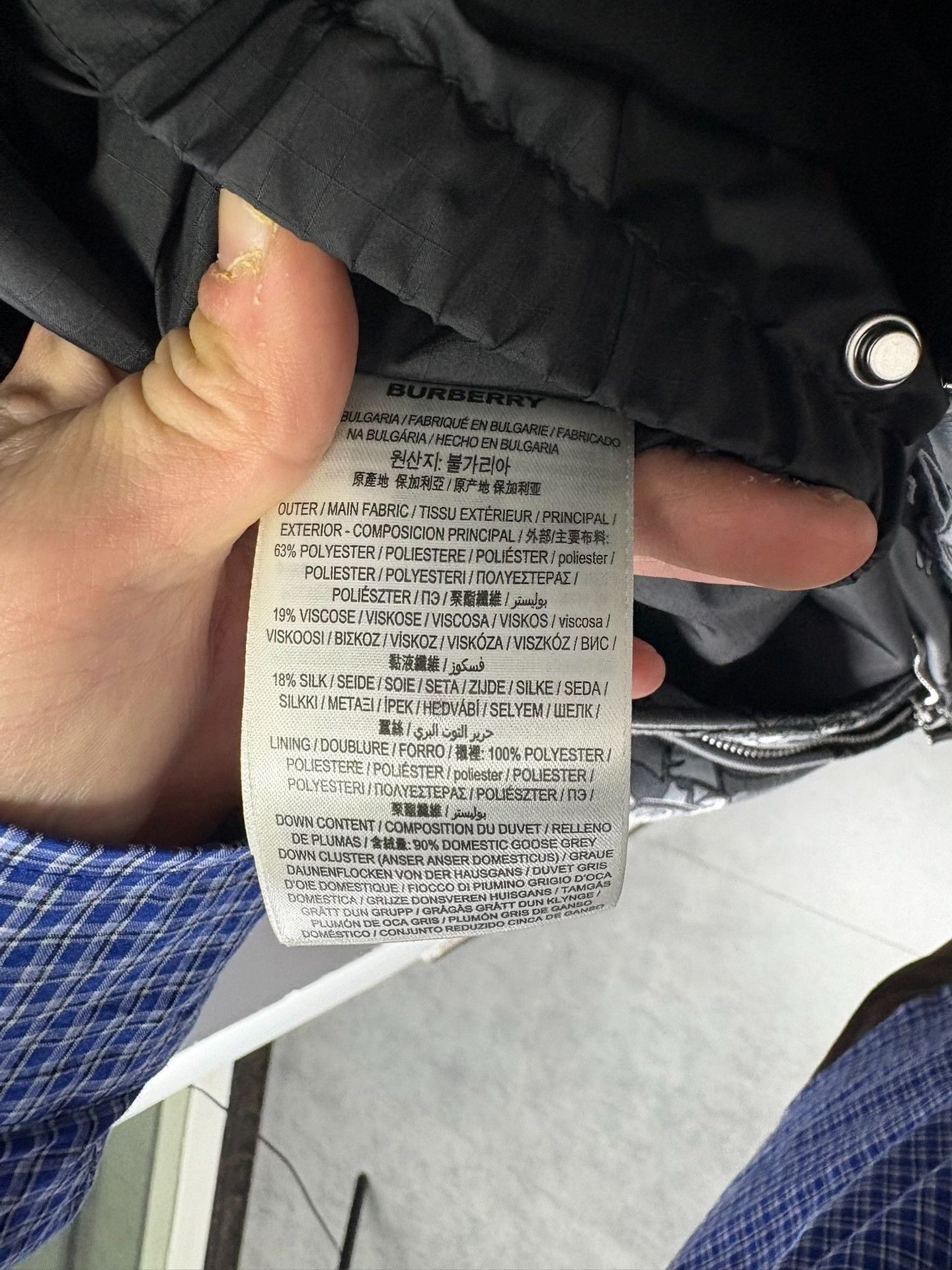 Burberry Burberry Cotton Heavy Coat S Men Size US S / EU 44-46 / 1 - 5 Thumbnail