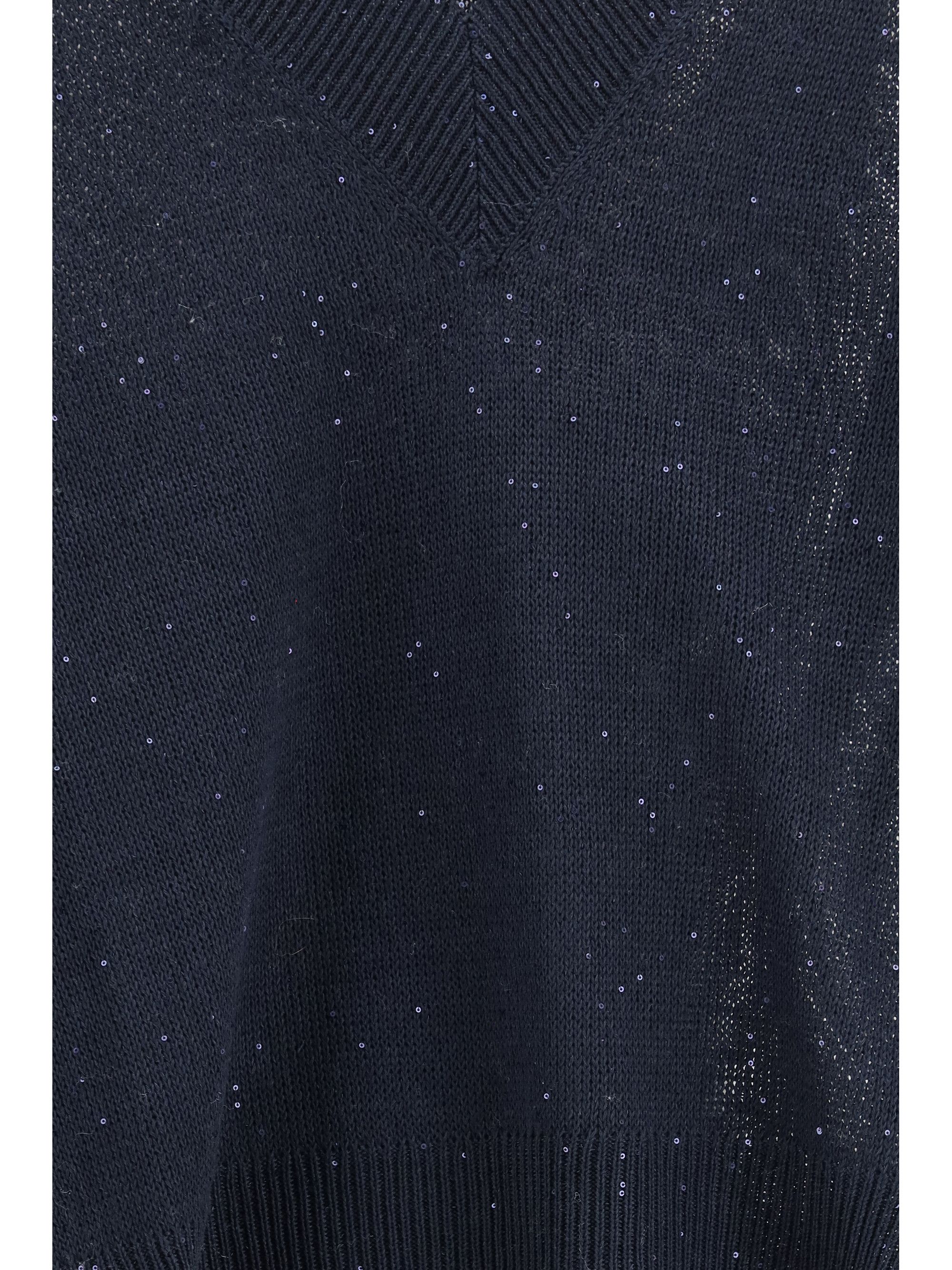 Brunello Cucinelli Sparkling linen Sweater Size L / US 10 / IT 46 - 3 Thumbnail