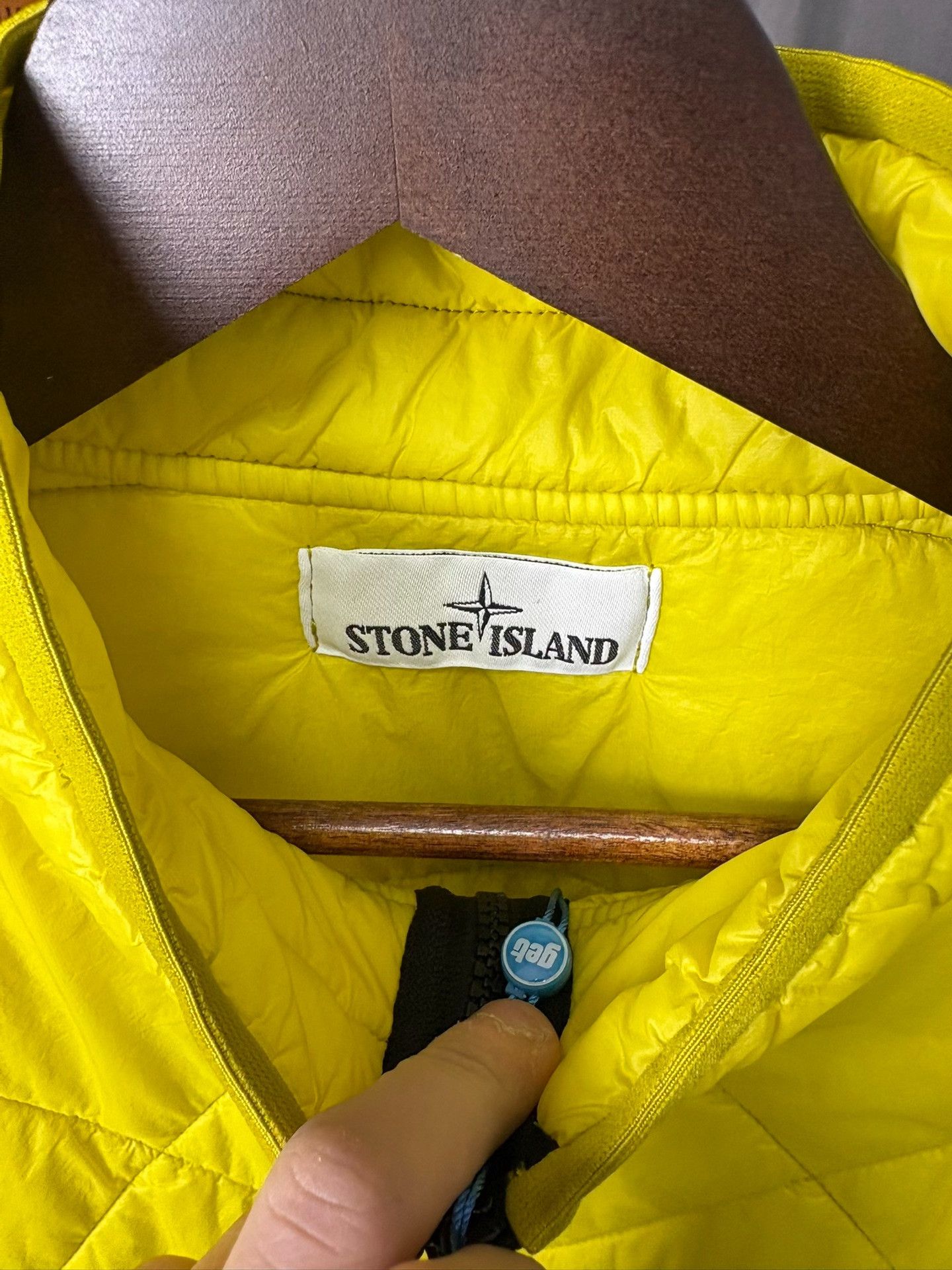 Stone Island Stone Island Down Yellow Heavy Coat L Men Size US L / EU 52-54 / 3 - 4 Thumbnail