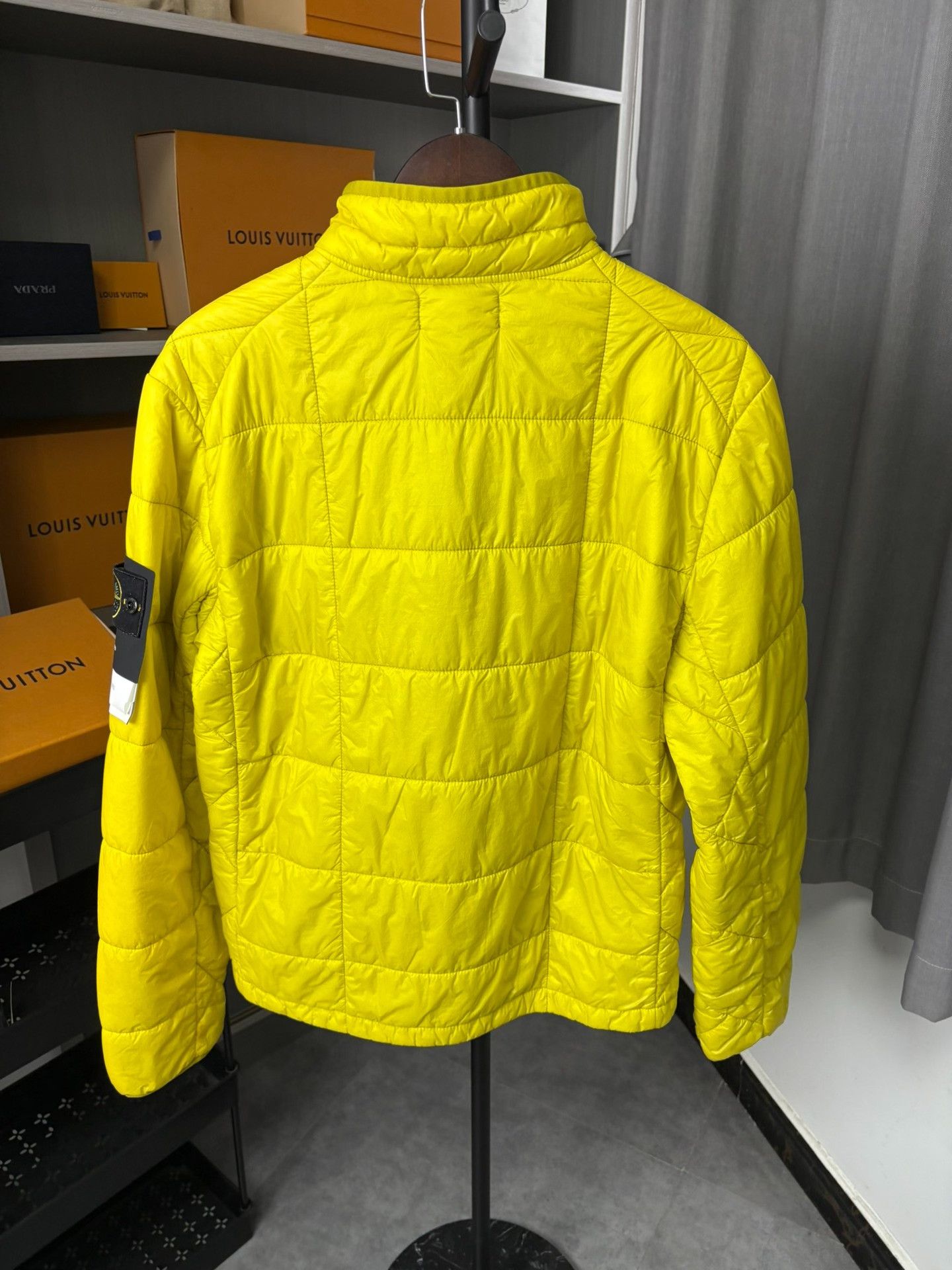 Stone Island Stone Island Down Yellow Heavy Coat L Men Size US L / EU 52-54 / 3 - 5 Thumbnail