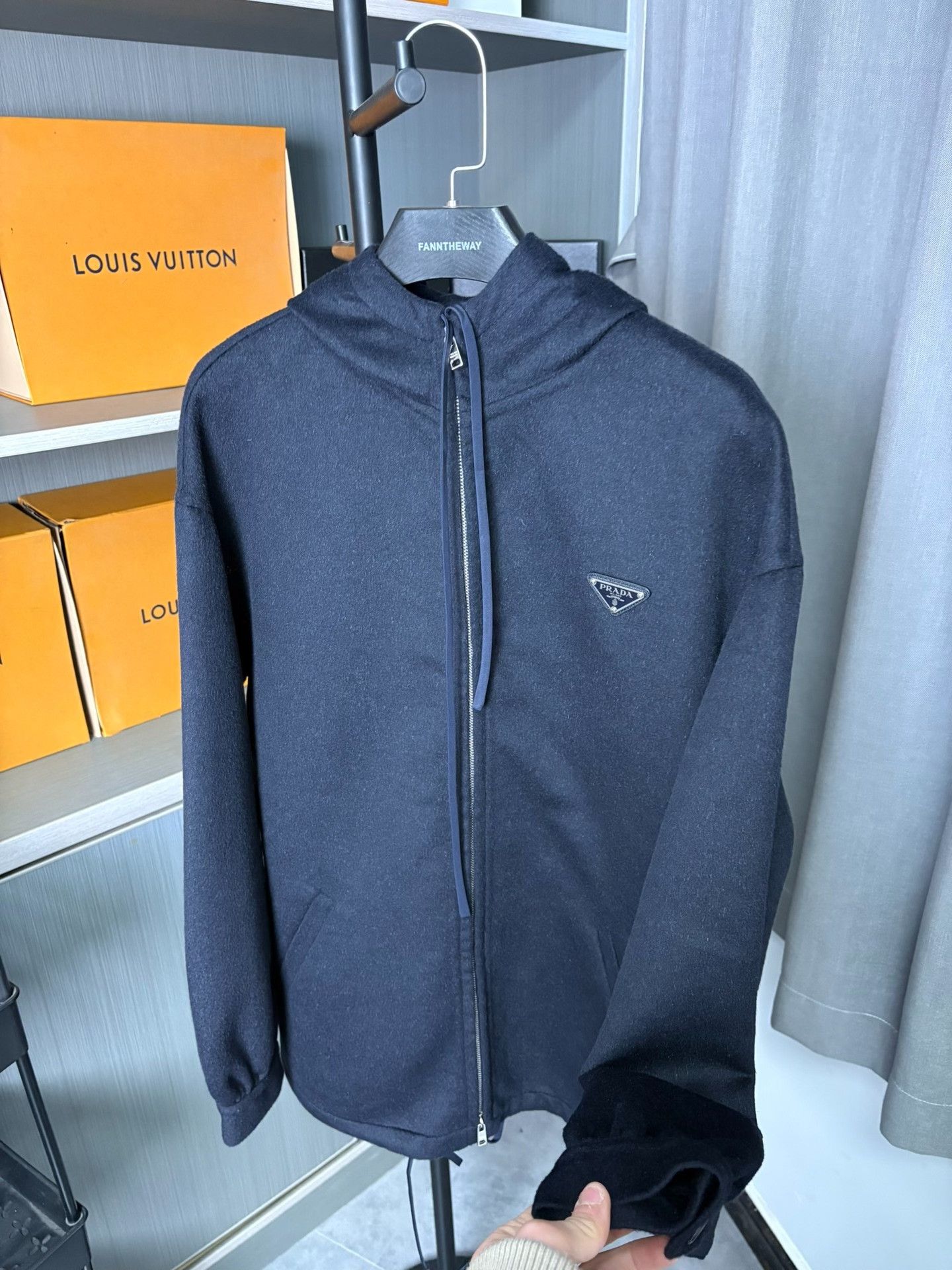 Prada Prada Black Light Jacket 40 Men Size US M / EU 48-50 / 2 - 6 Thumbnail