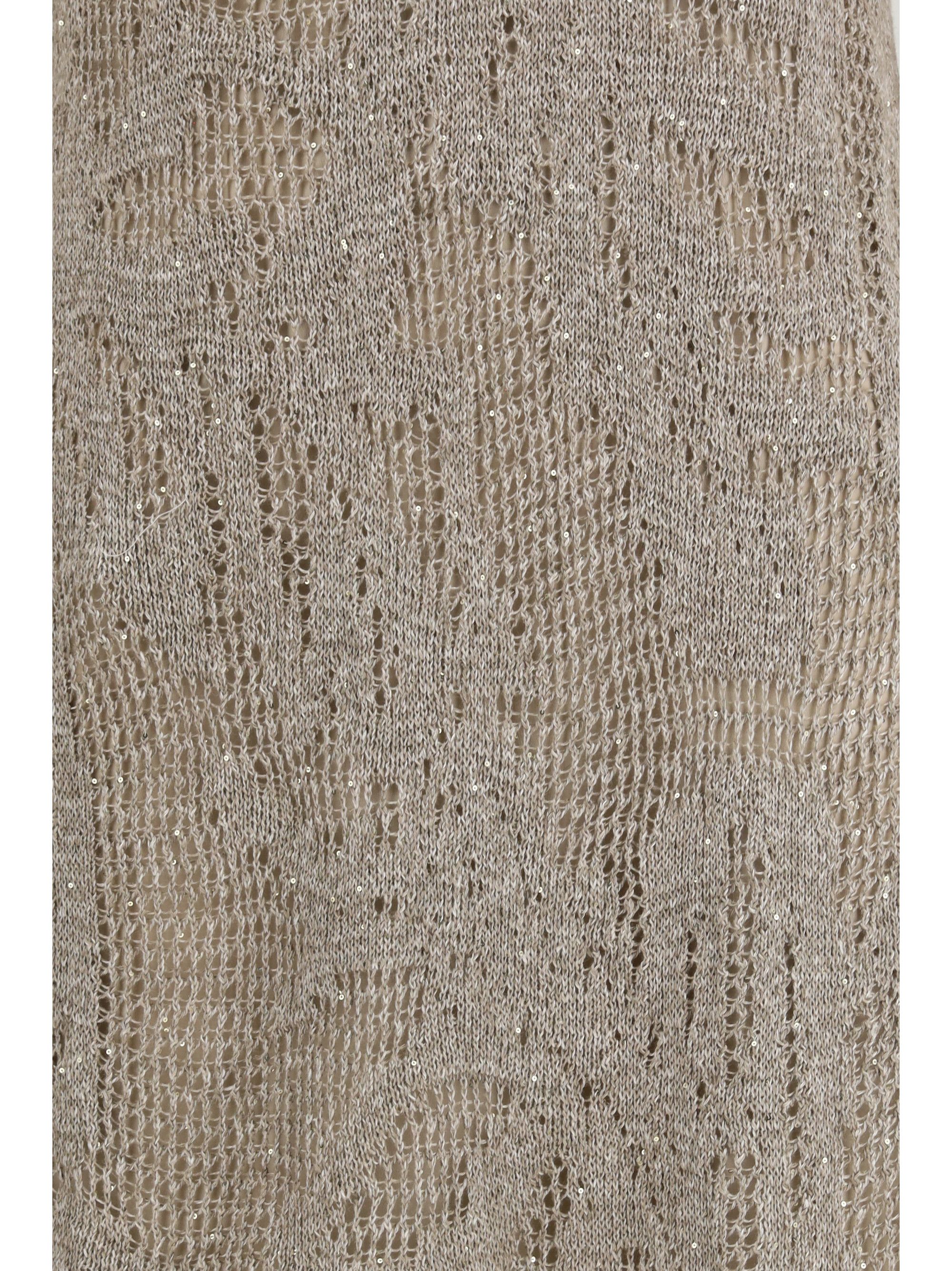 Brunello Cucinelli Knit sequin Dress Size M / US 6-8 / IT 42-44 - 3 Thumbnail