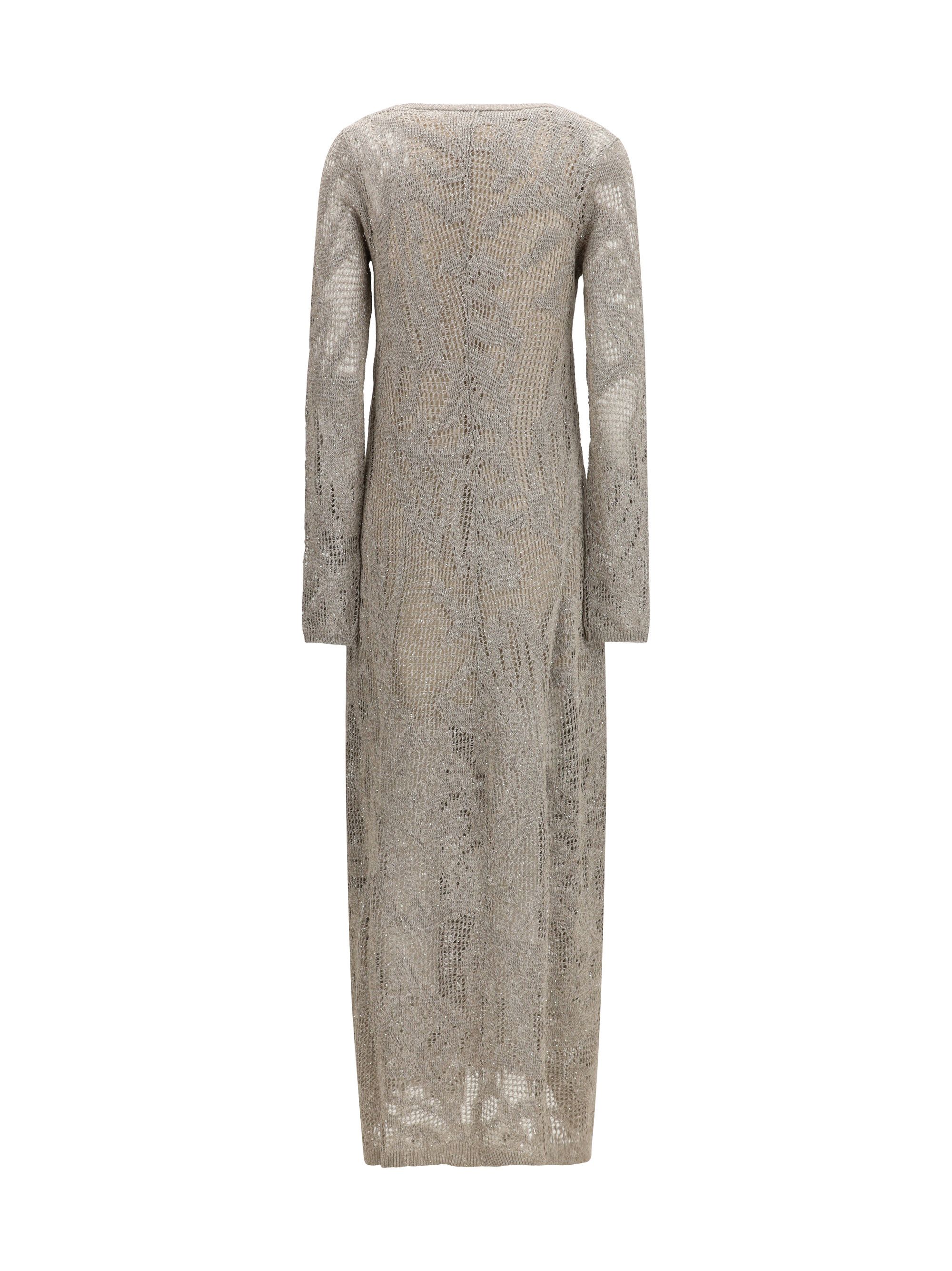 Brunello Cucinelli Knit sequin Dress Size M / US 6-8 / IT 42-44 - 2 Thumbnail