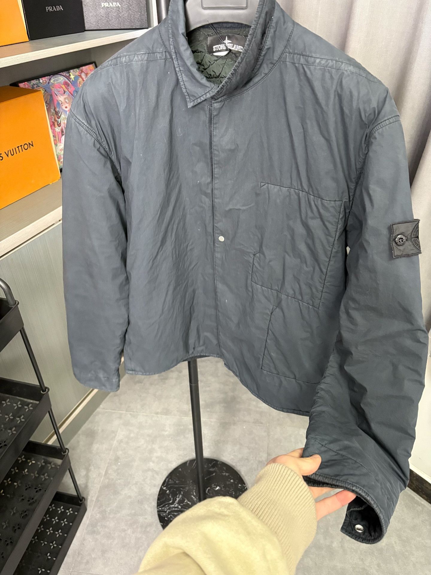 Stone Island Stone Island Cotton Heavy Coat L Men Size US L / EU 52-54 / 3 - 7 Thumbnail